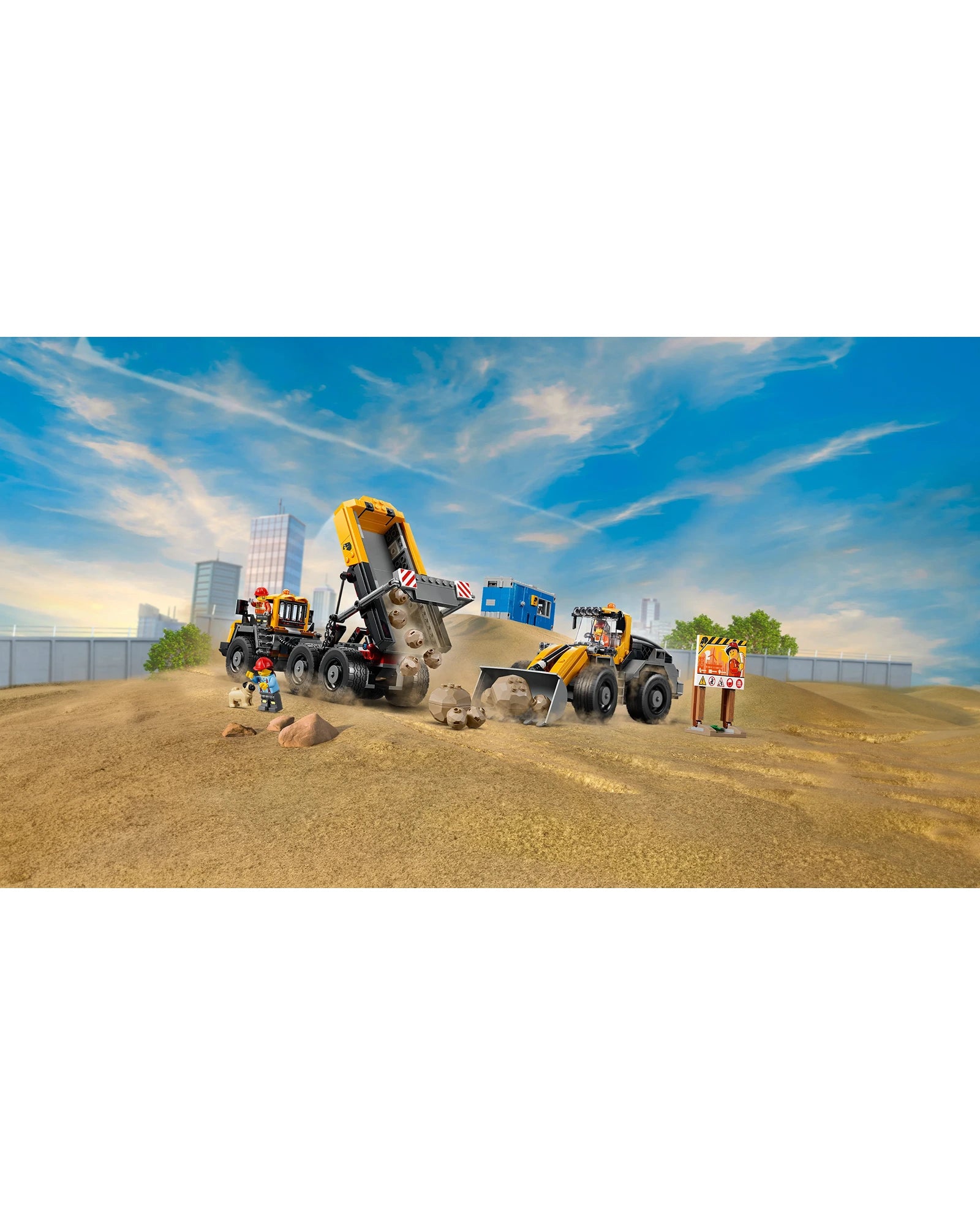 60494 Dump Truck & Front End Loader