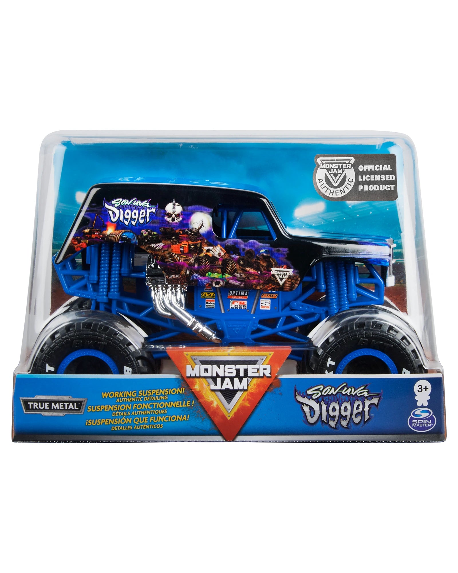 Monster Jam 1:24 Die Cast Trucks Asst