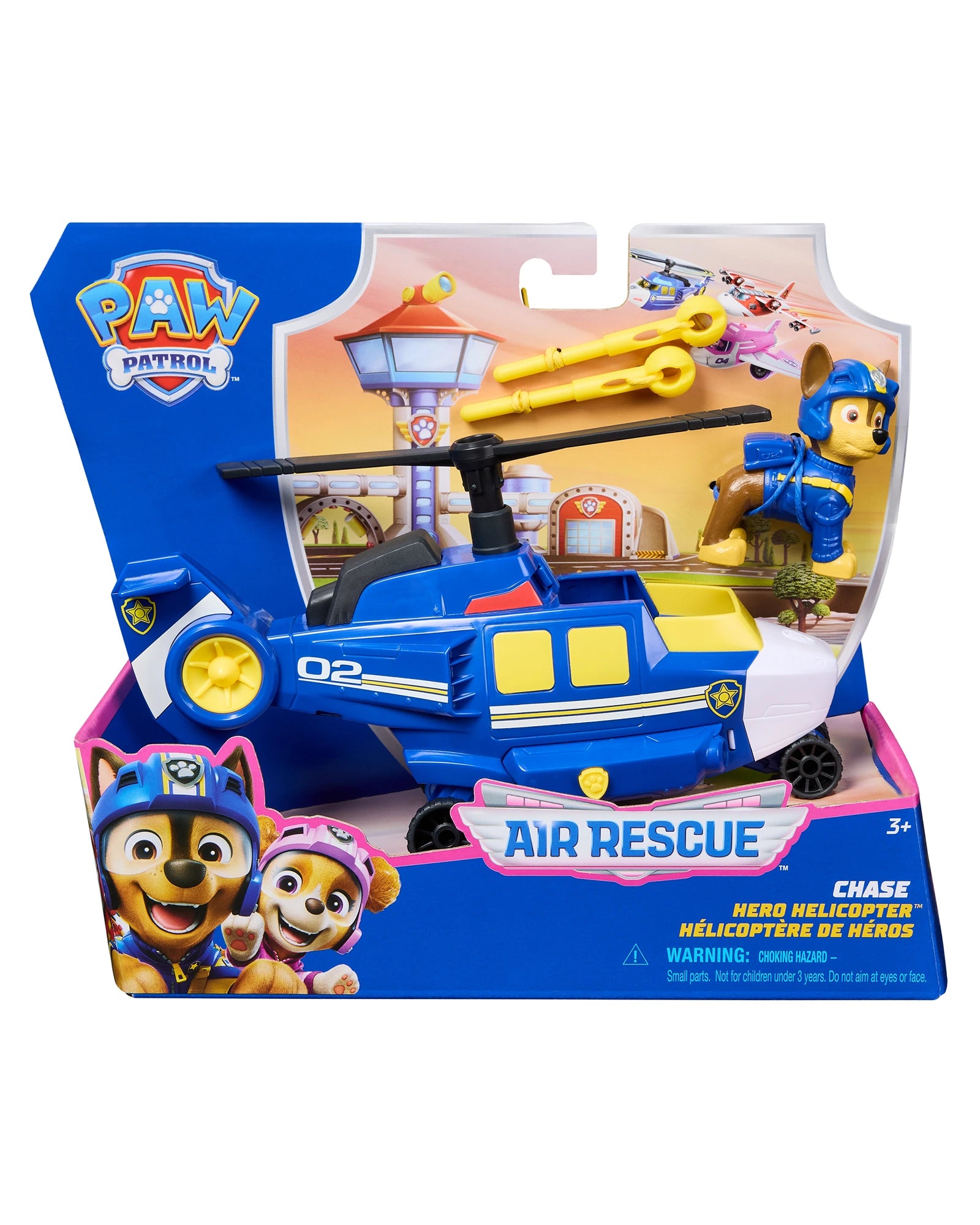 PAW Patrol Air Rescue Themed Vehicle Chase Solid