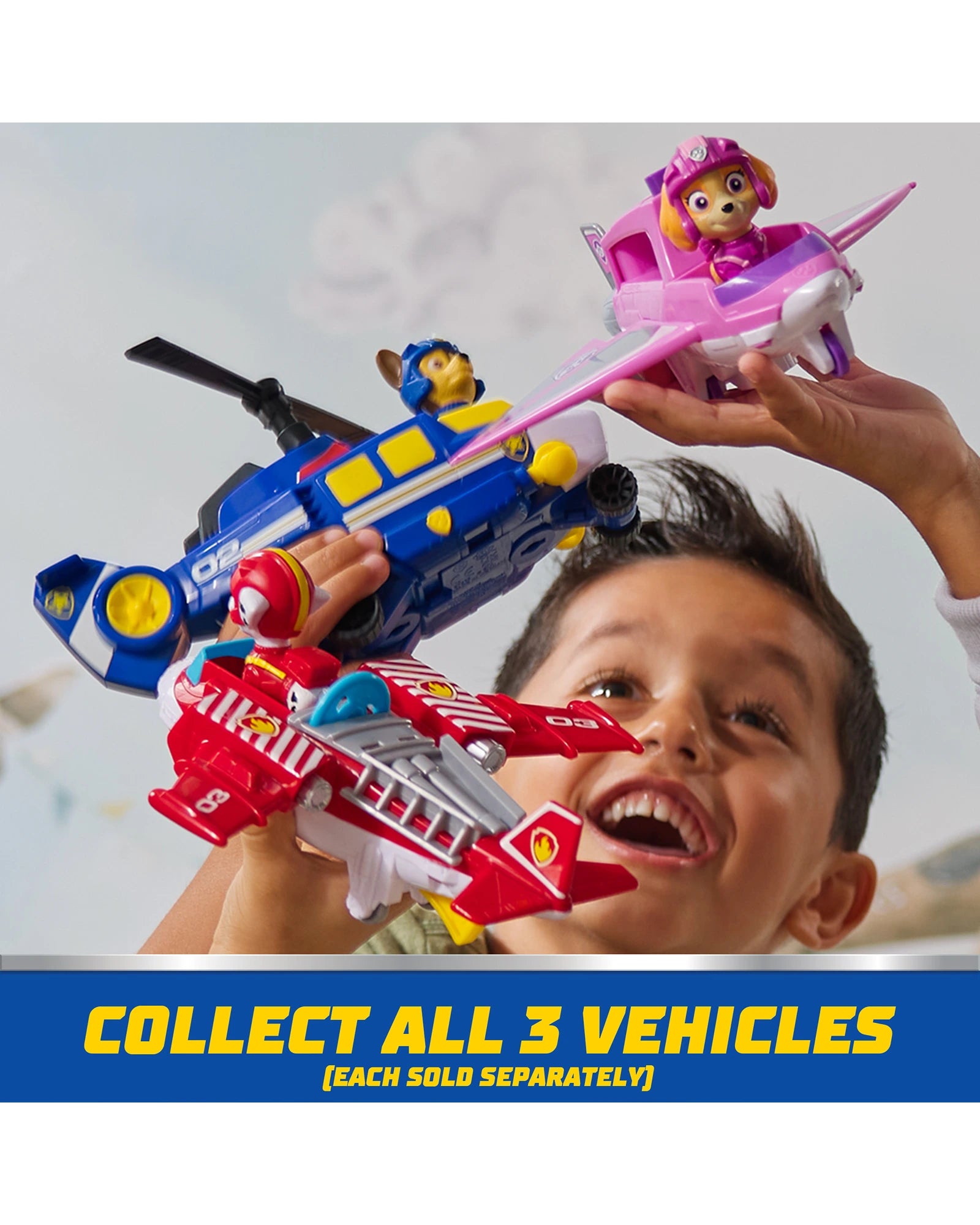 PAW Patrol Air Rescue Themed Vehicle Chase Solid