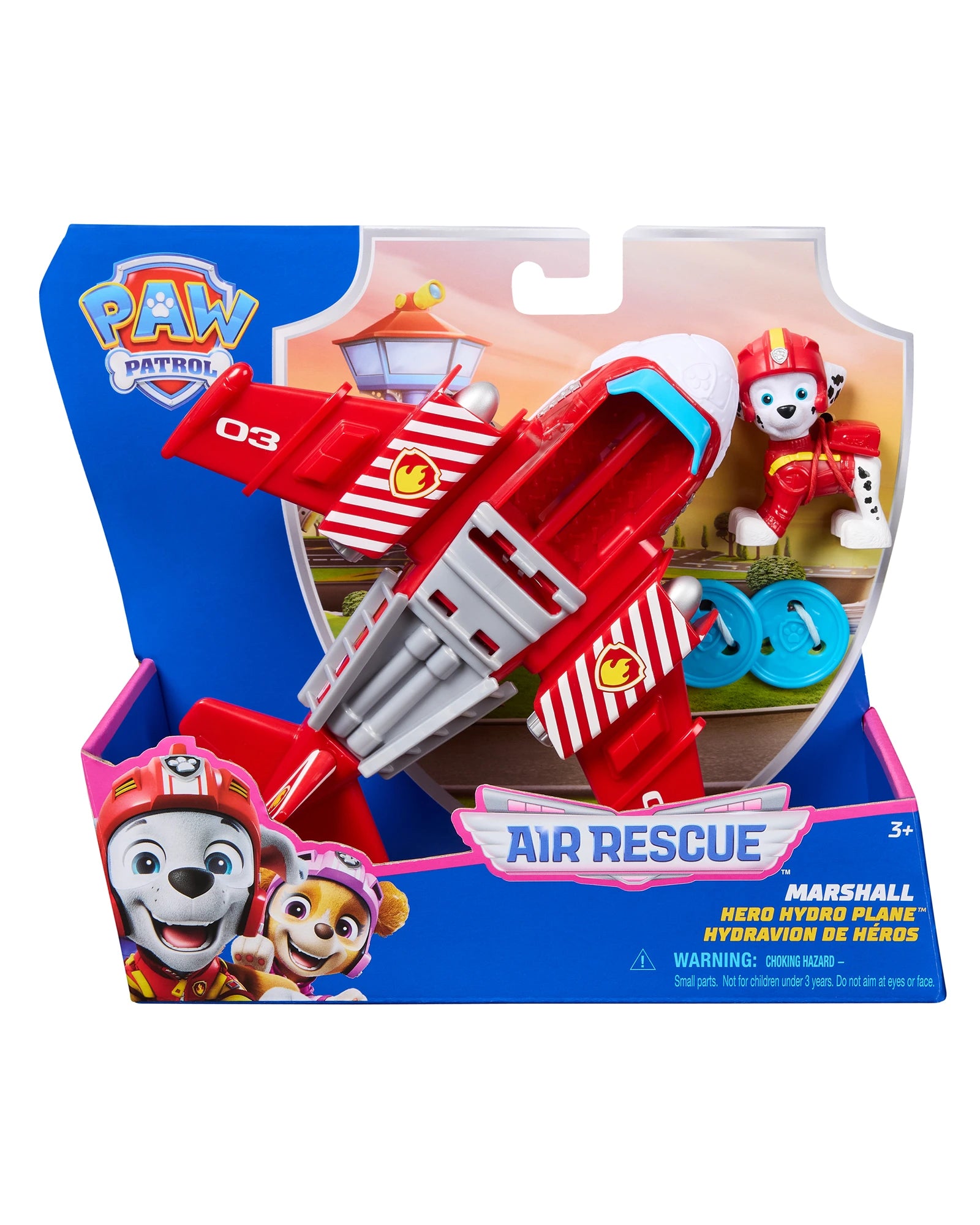 PAW Patrol Air Rescue Themed Vehicle Marshall Solid