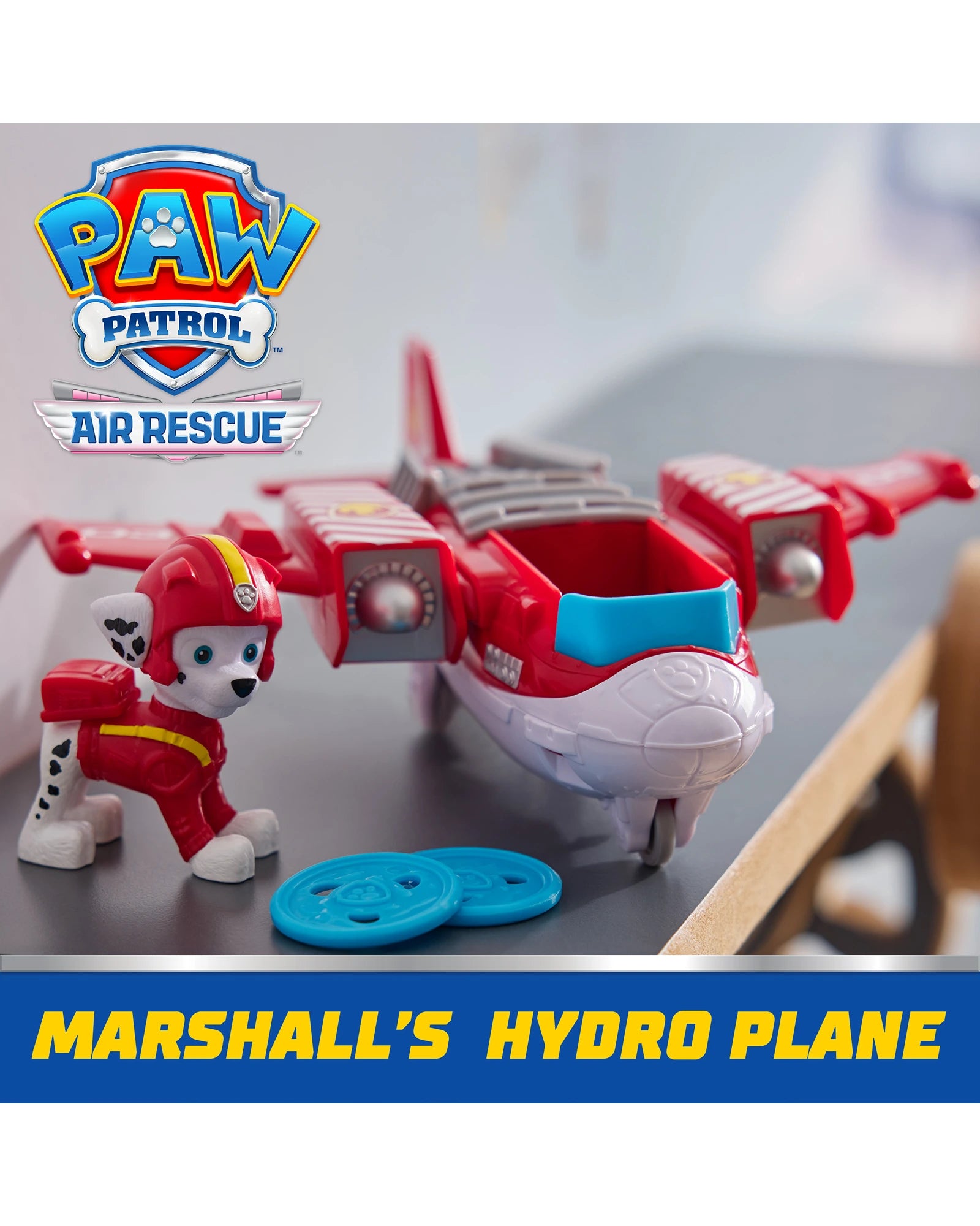 PAW Patrol Air Rescue Themed Vehicle Marshall Solid