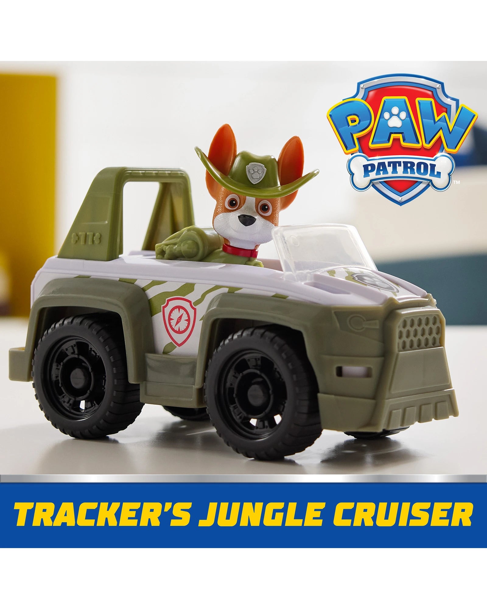 PAW Patrol Sustainable Basic Vehicle - Tracker Solid