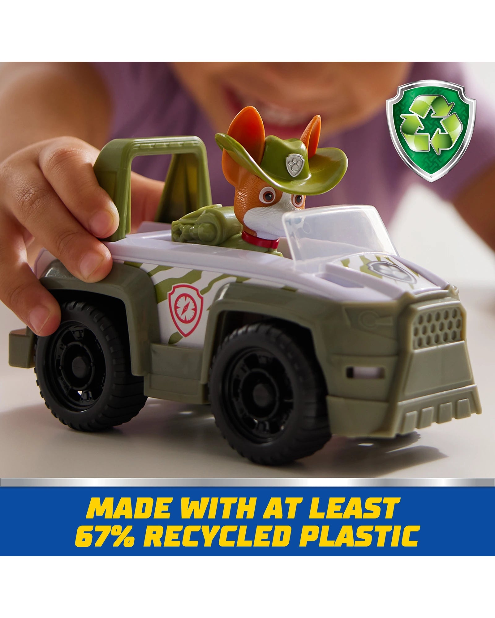 PAW Patrol Sustainable Basic Vehicle - Tracker Solid