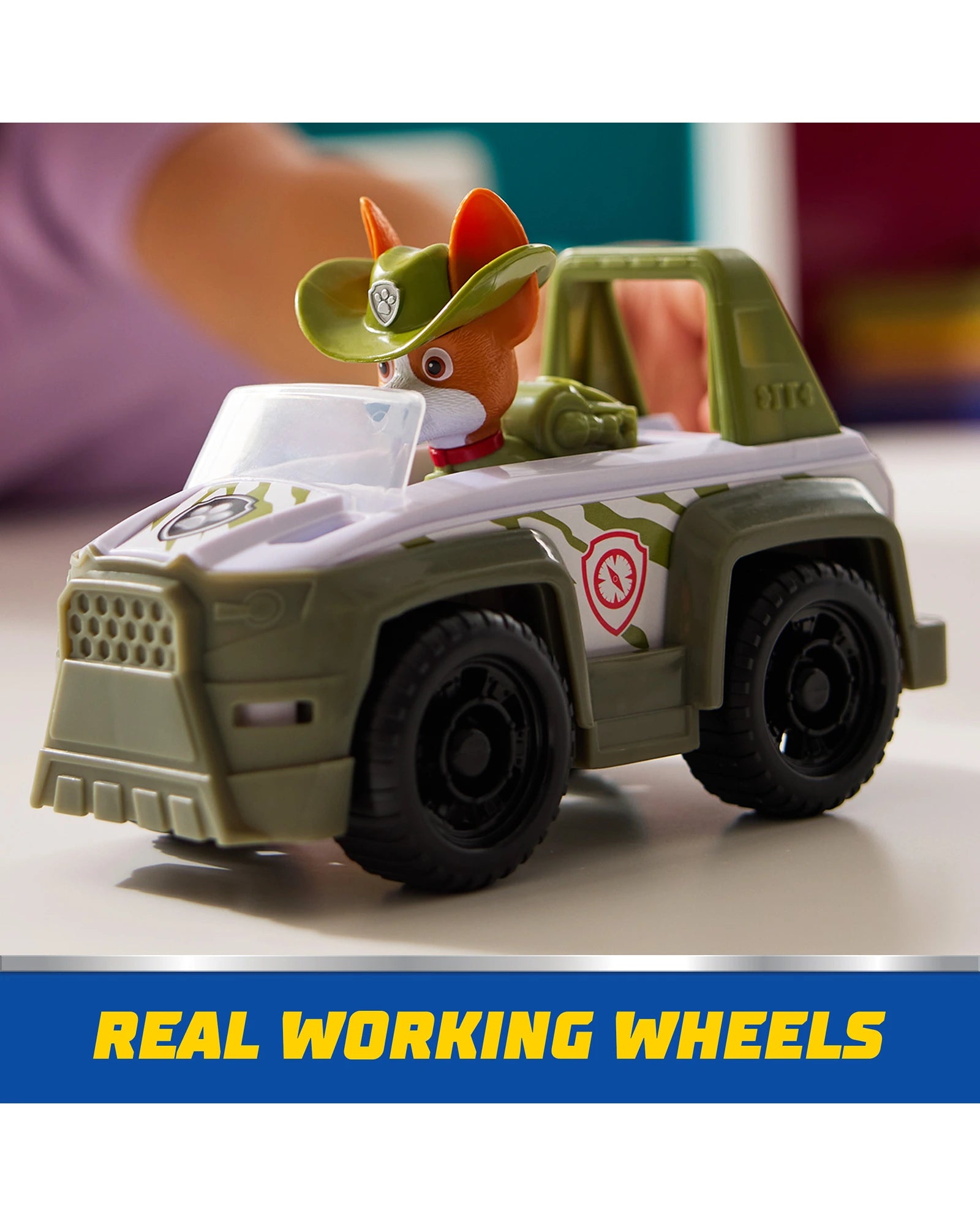 PAW Patrol Sustainable Basic Vehicle - Tracker Solid