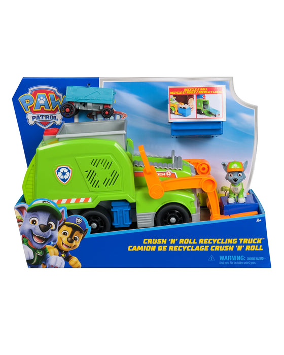 PAW Patrol Sustainable Crush N Roll Recycling Truck