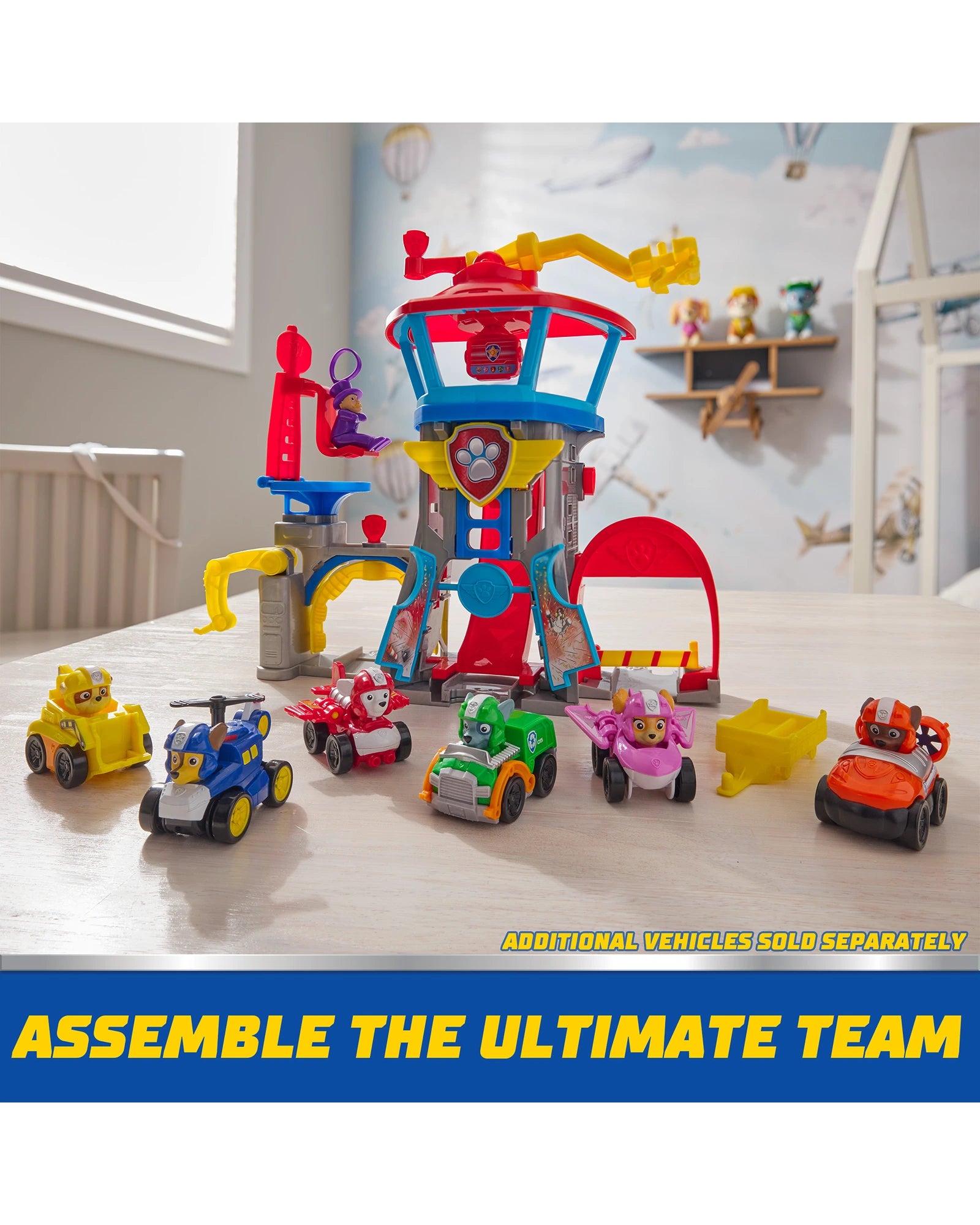 PAW Patrol Pup Squad Air Rescue Playset