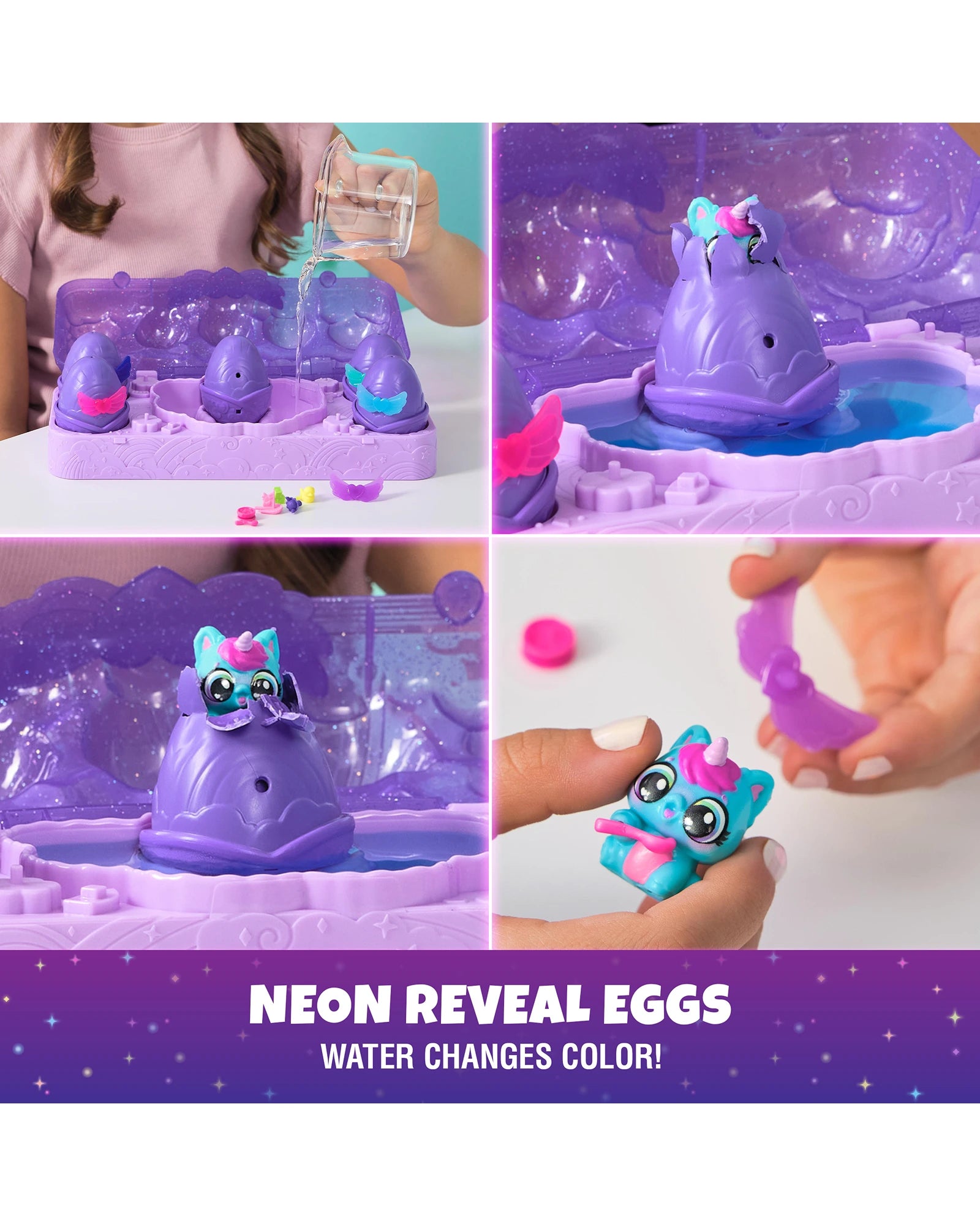 Hatchimals Alive Neon Rainbow Carton