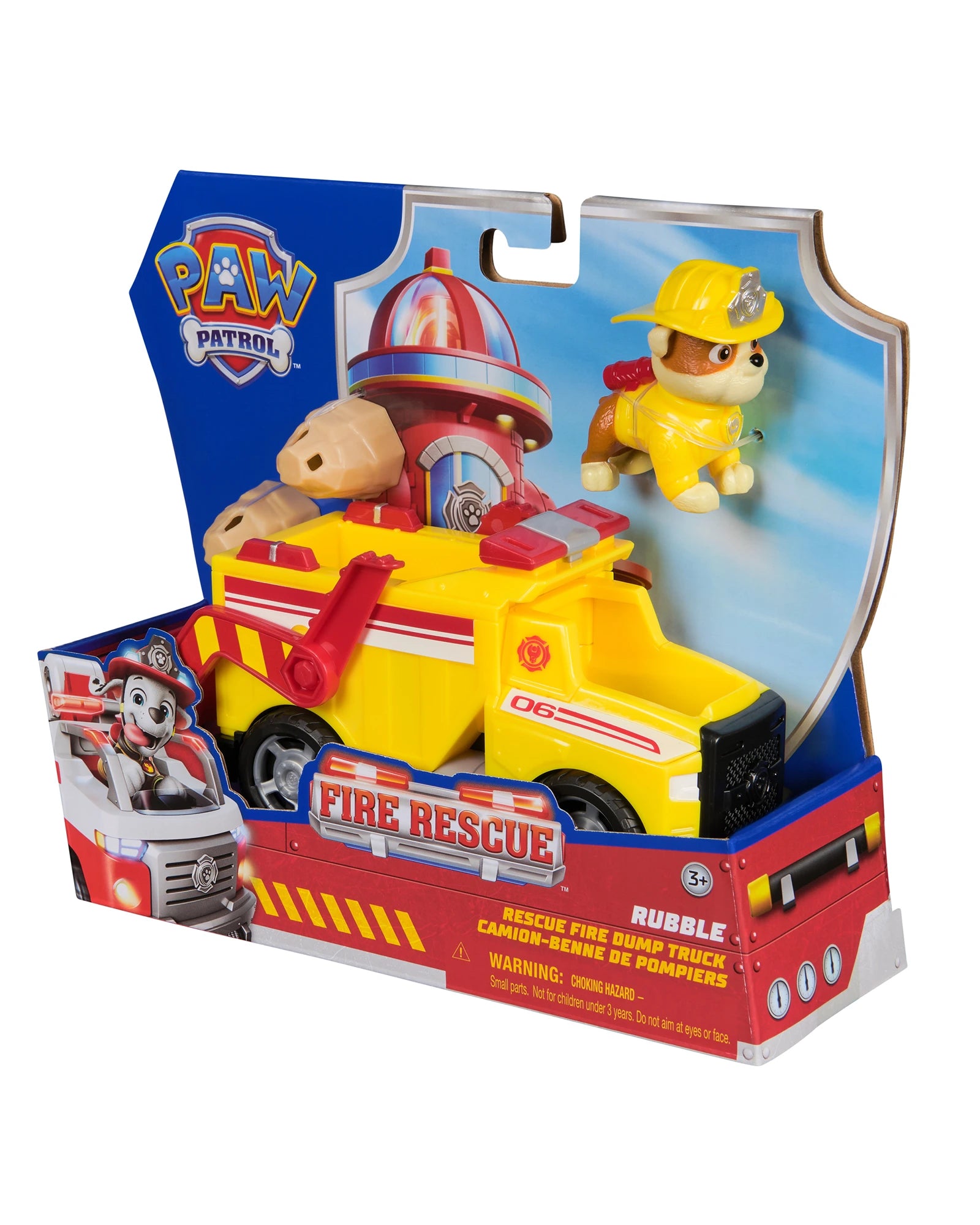 PAW Patrol Fire Rescue Themed Vehicle Rubble Solid