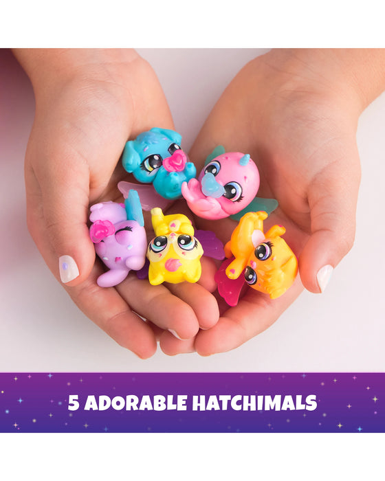 Hatchimals Alive Neon Rainbow Basket