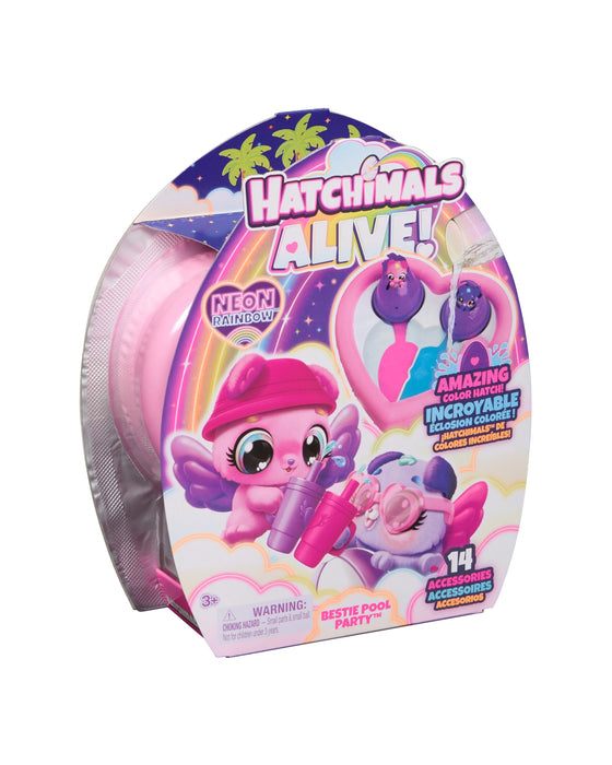 Hatchimals Alive Bestie Pool Party