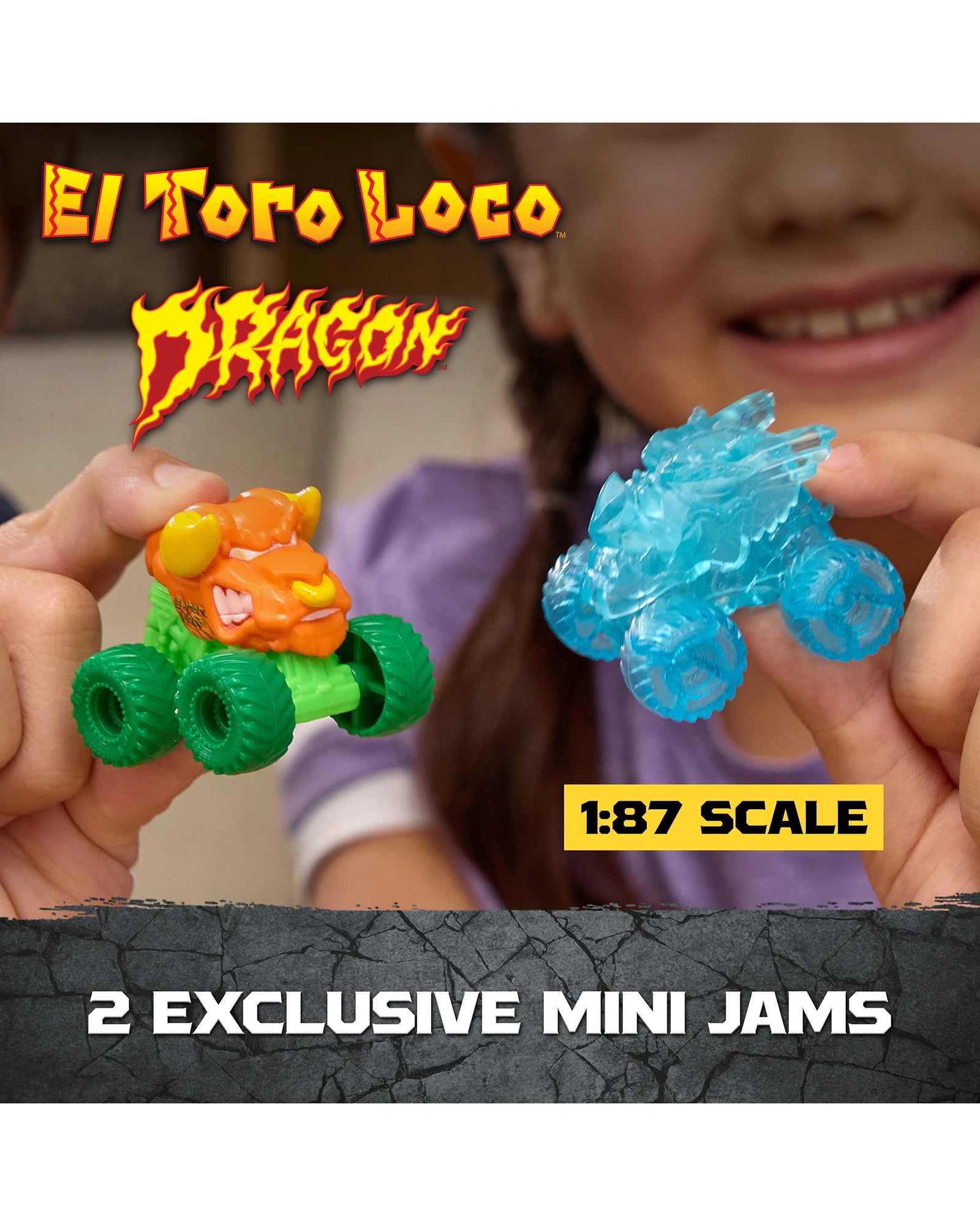 Monster Jam Mini Jams Jungle Playset