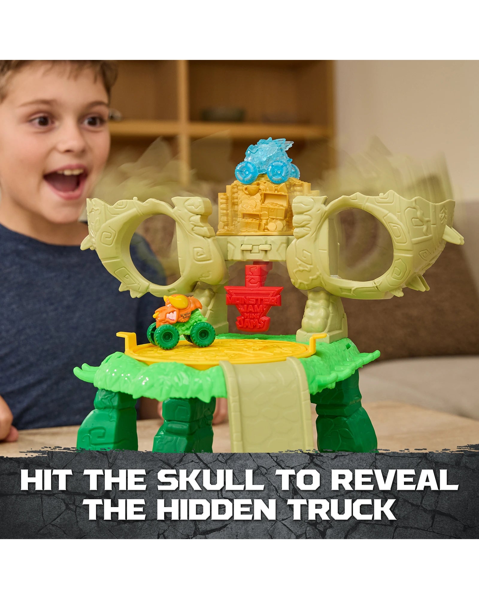 Monster Jam Mini Jams Jungle Playset