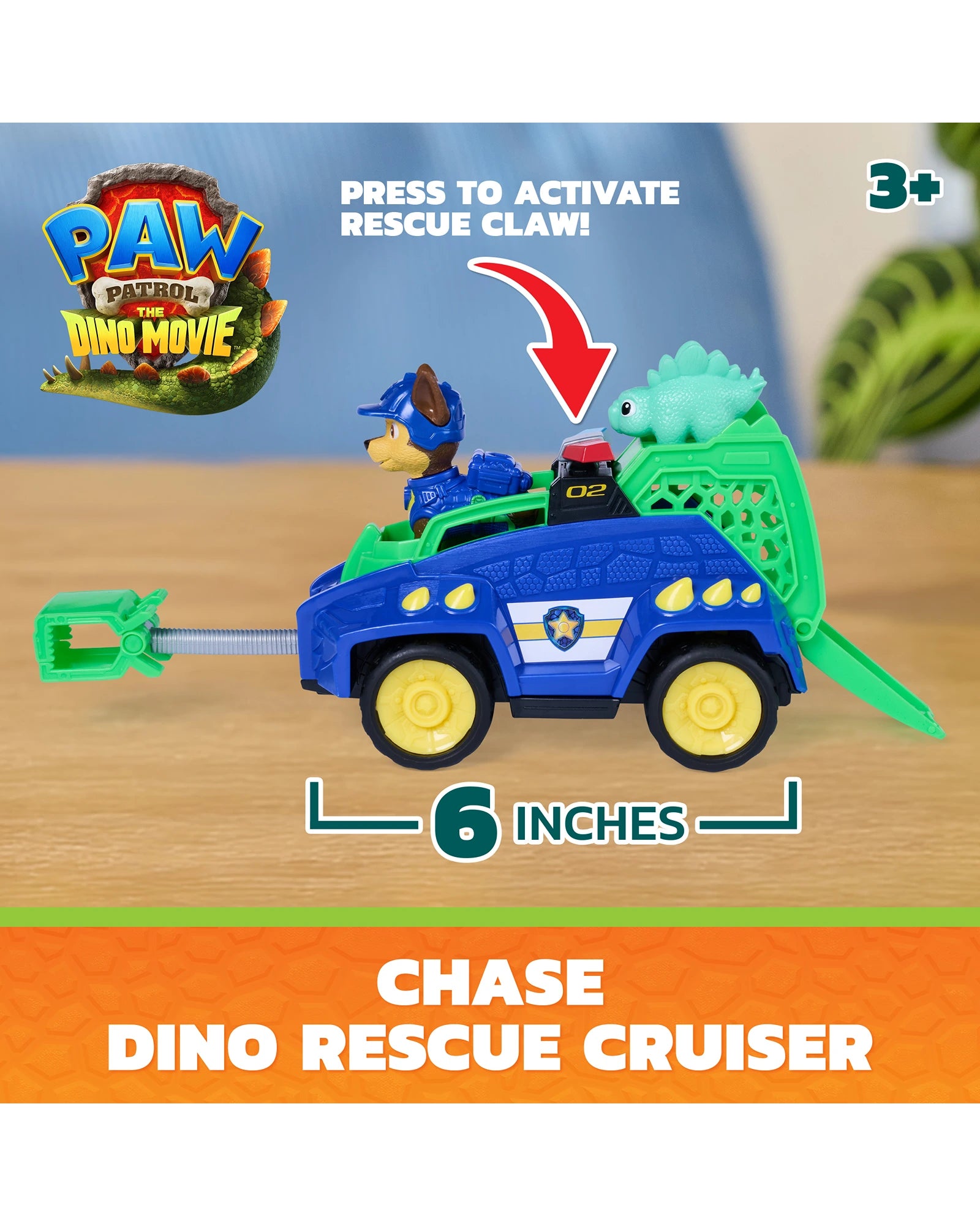 PAW Patrol The Dino Movie Chase Themed Vehicle