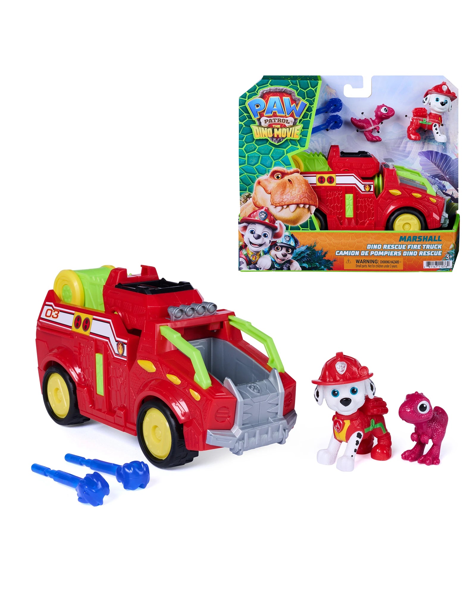 PAW Patrol The Dino Movie Marshall Themed Vehicle
