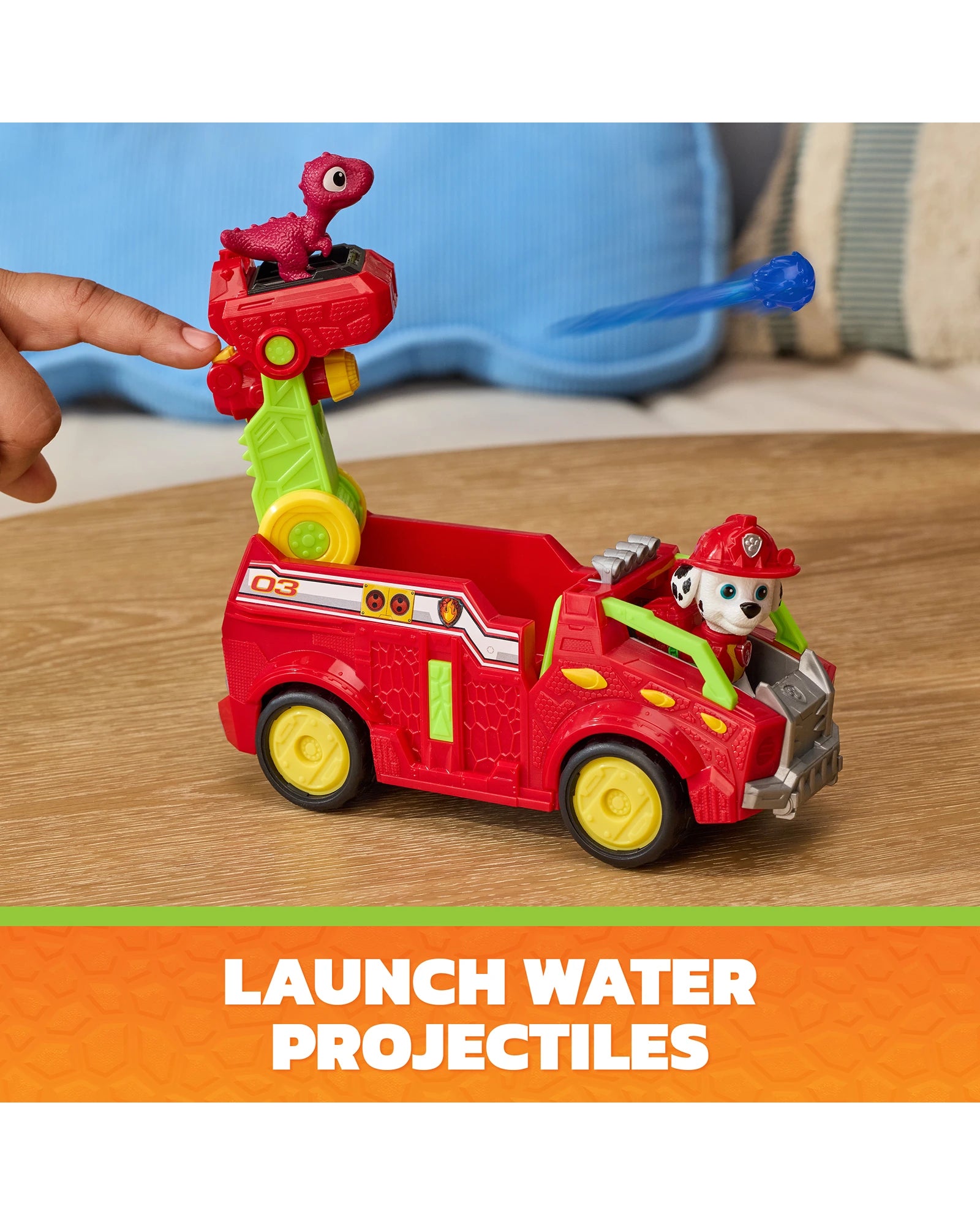 PAW Patrol The Dino Movie Marshall Themed Vehicle