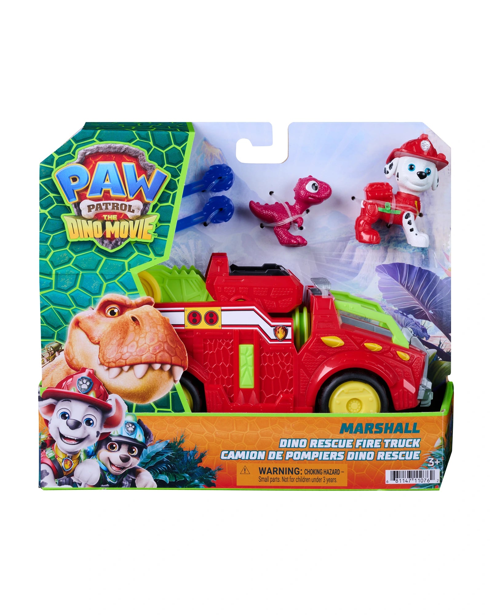 PAW Patrol The Dino Movie Marshall Themed Vehicle