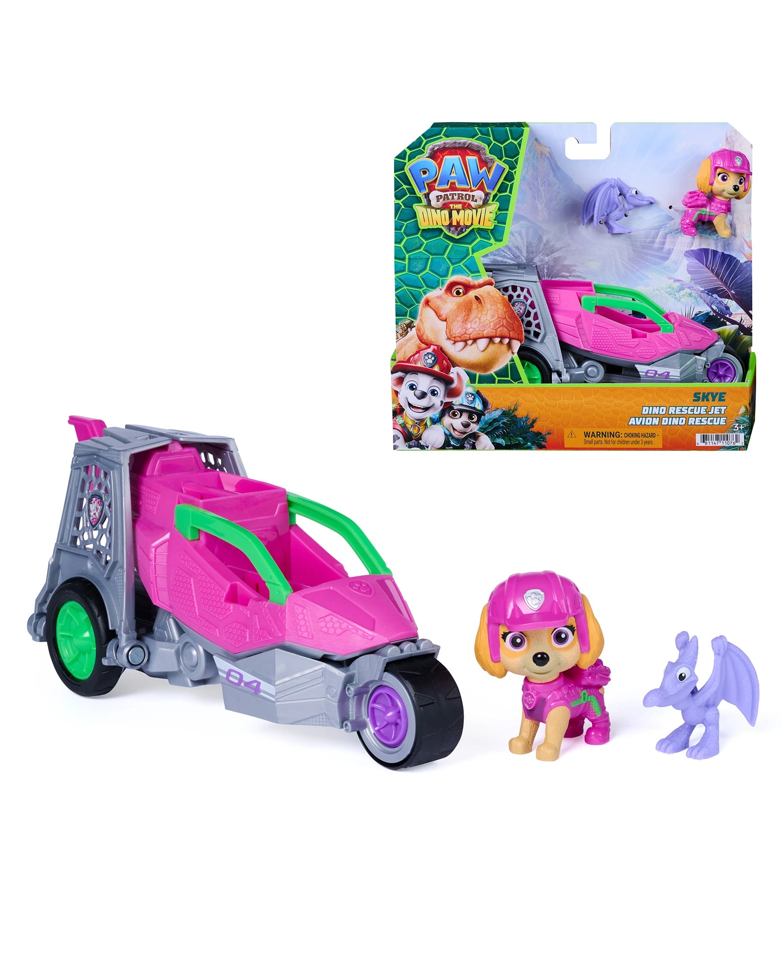 PAW Patrol The Dino Movie Skye Themed Vehicle