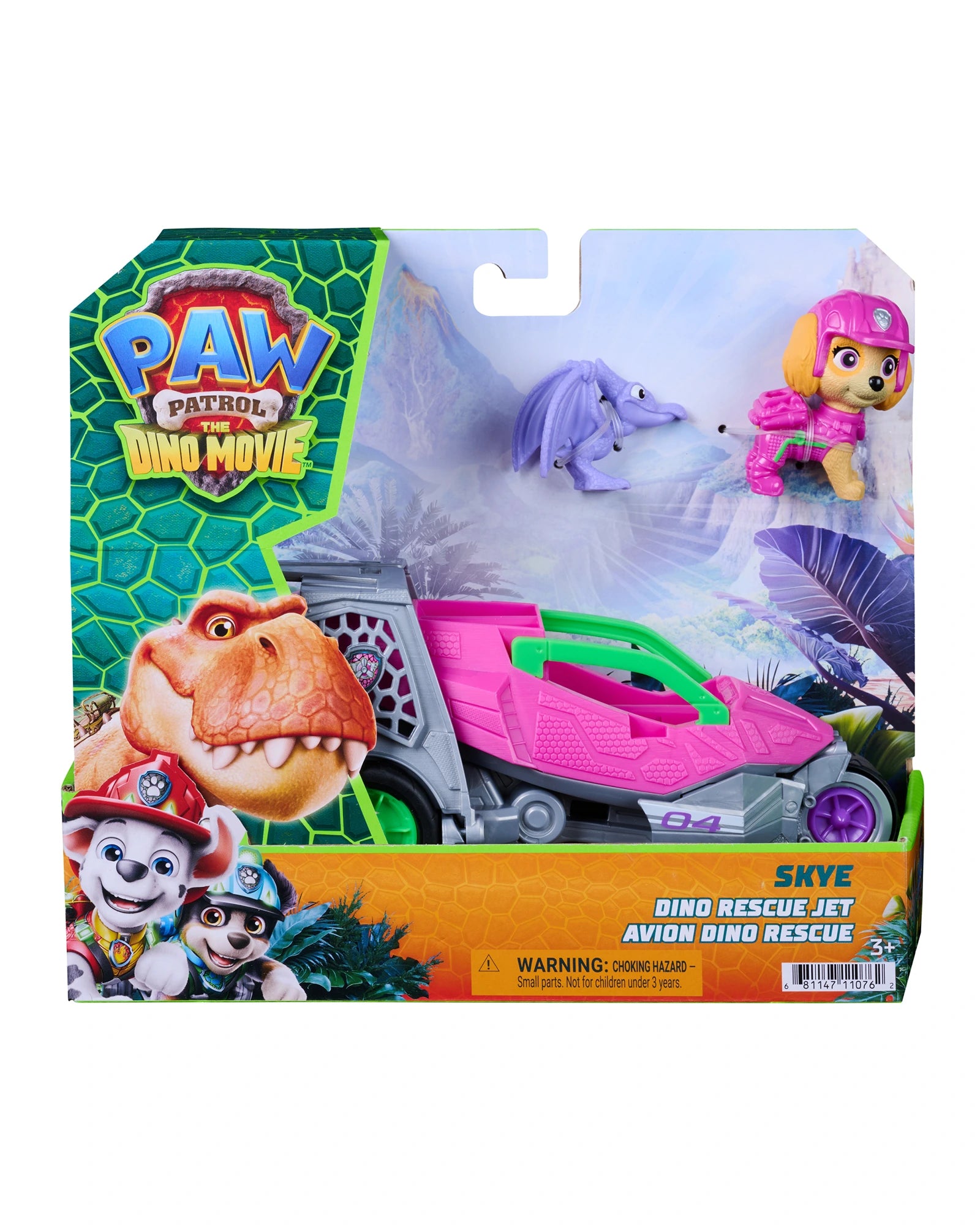 PAW Patrol The Dino Movie Skye Themed Vehicle