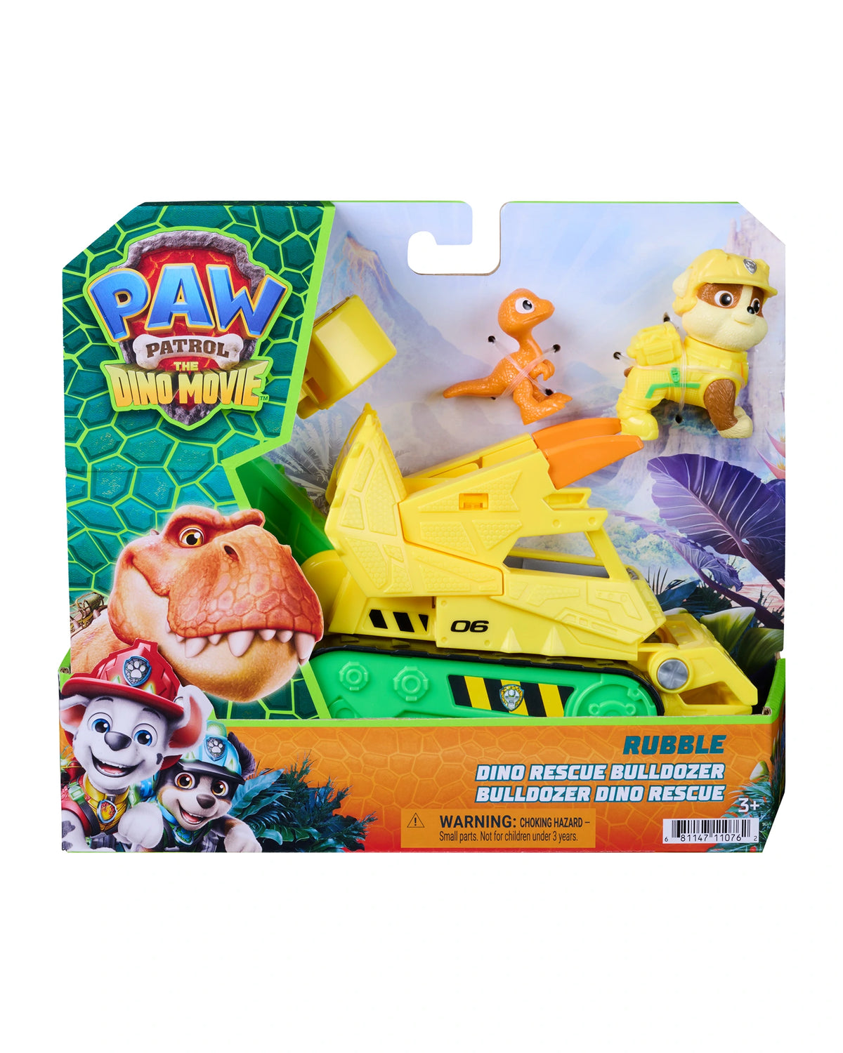 PAW Patrol The Dino Movie Rubble Themed Vehicle