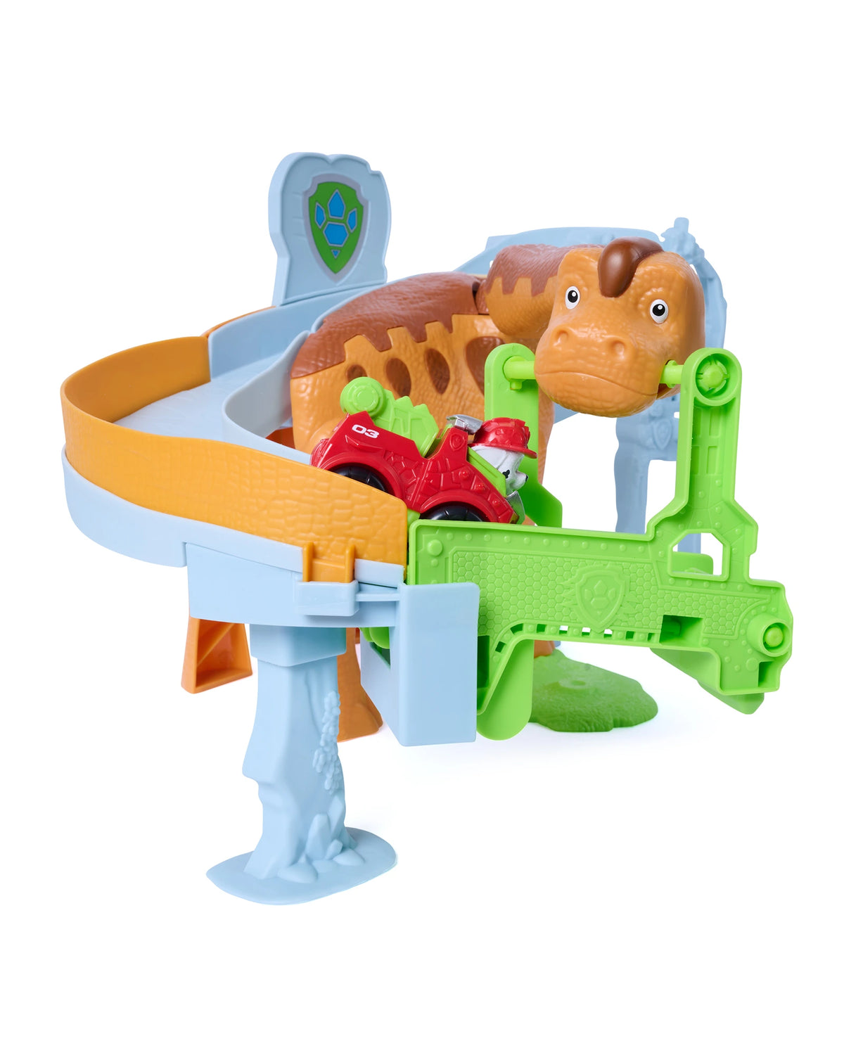 PAW Patrol Pup Squad The Dino Movie Lift & Race Dino Playset