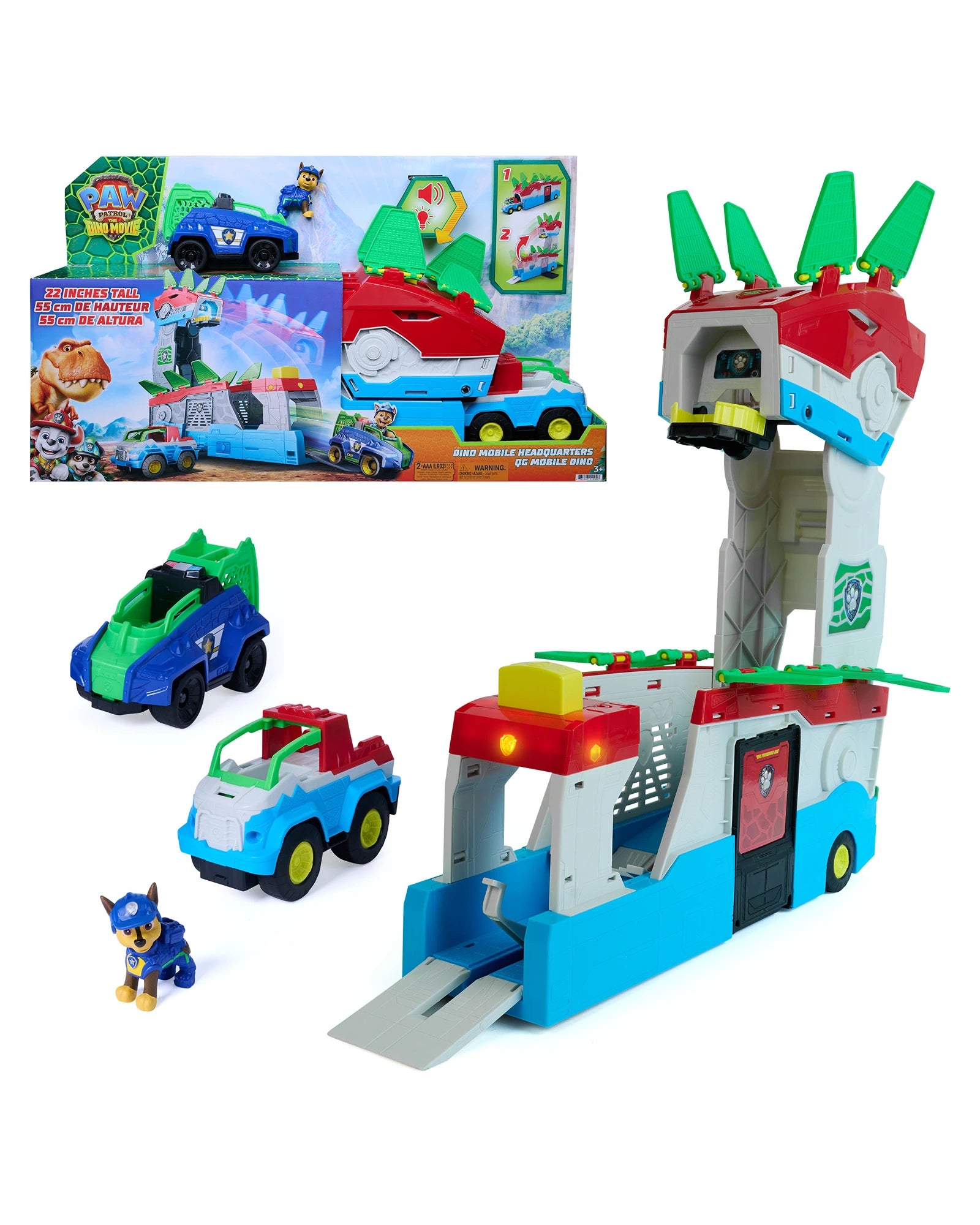 PAW Patrol The Dino Movie Dino Mobile Headquarters