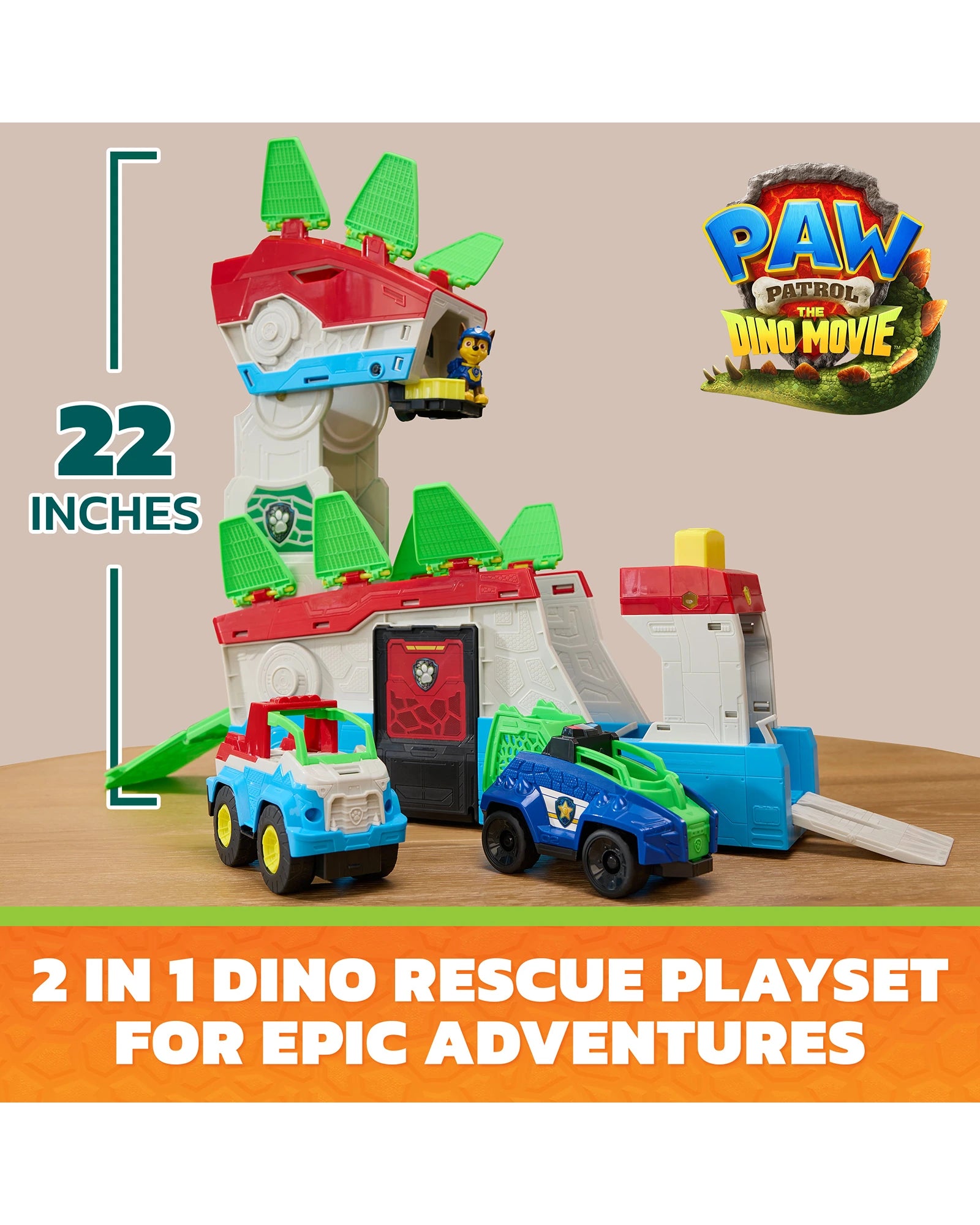 PAW Patrol The Dino Movie Dino Mobile Headquarters