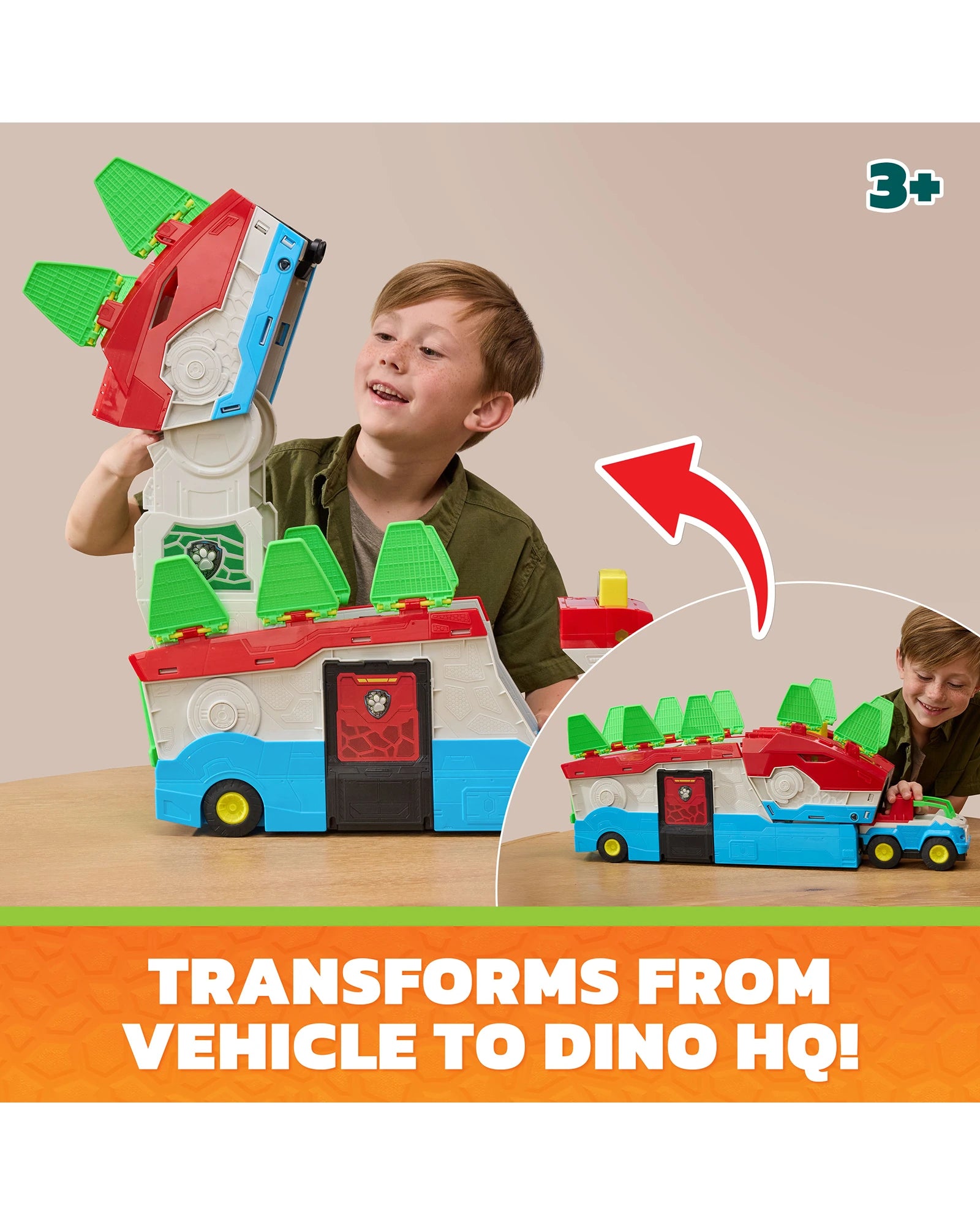 PAW Patrol The Dino Movie Dino Mobile Headquarters