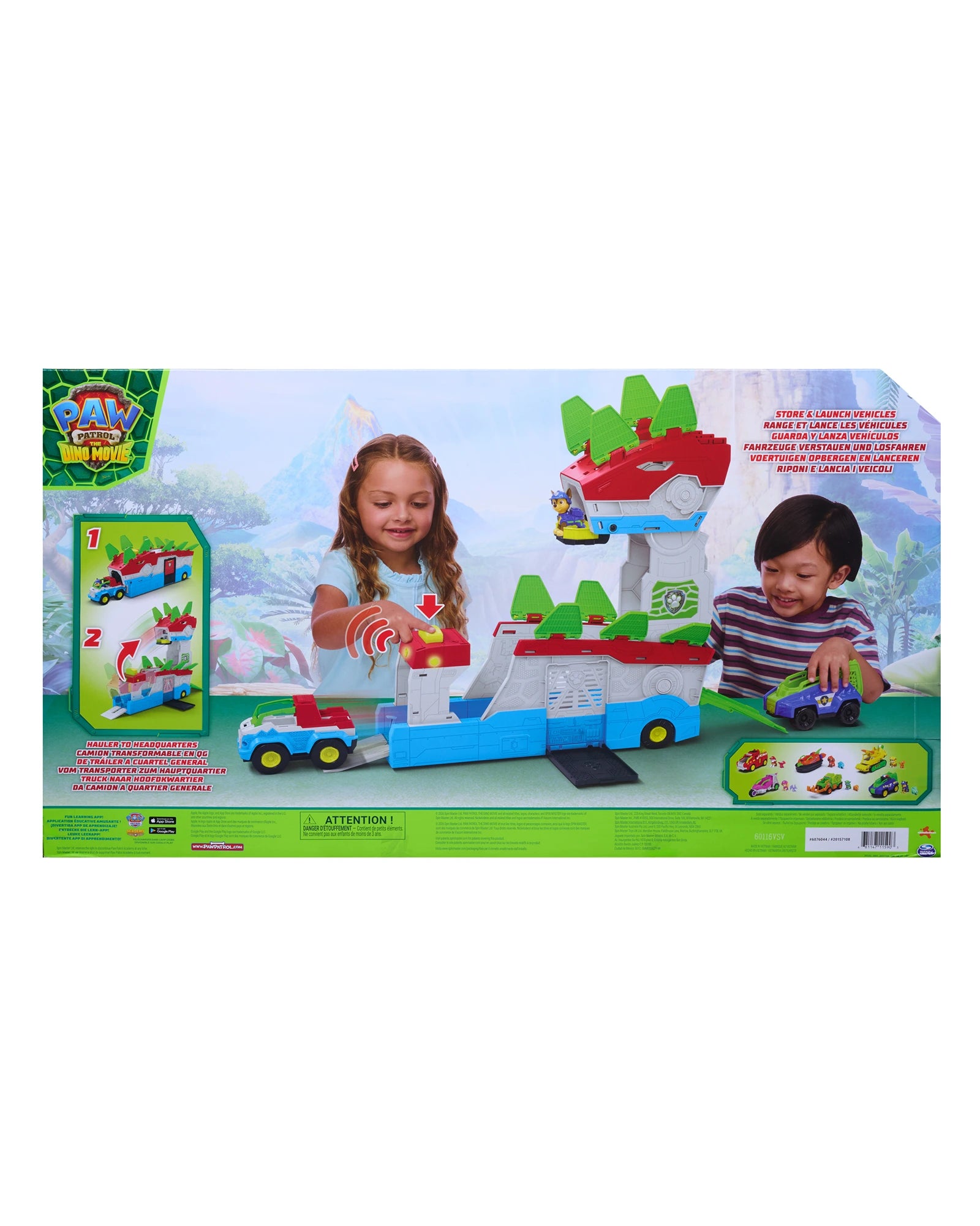 PAW Patrol The Dino Movie Dino Mobile Headquarters