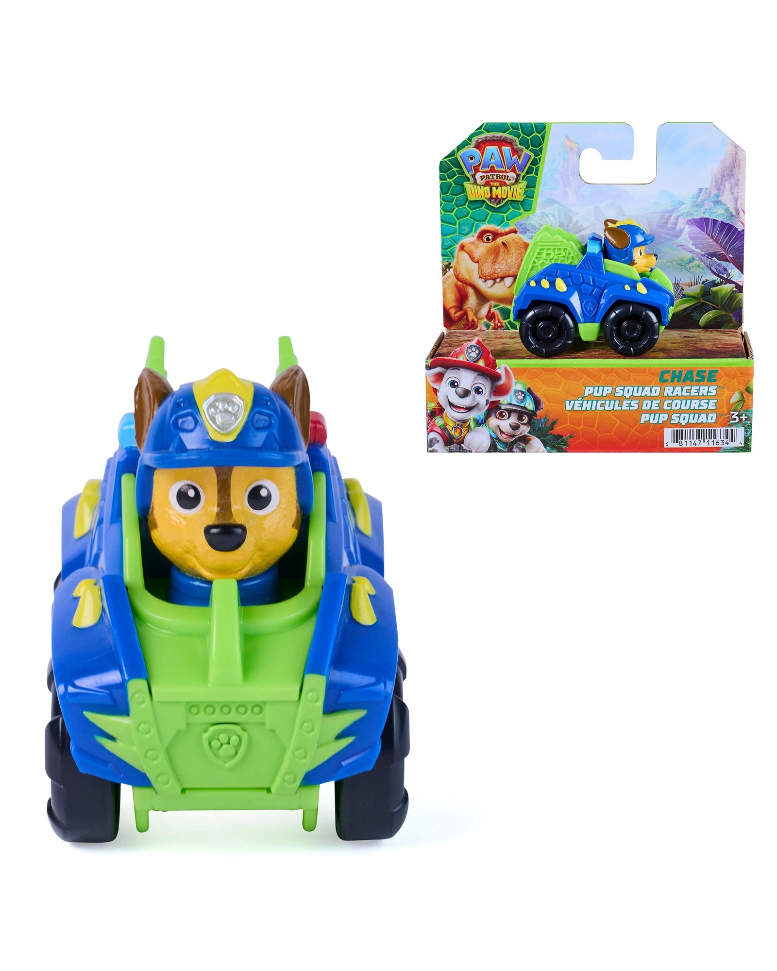 PAW Patrol The Dino Movie Pup Squad Racer Asst