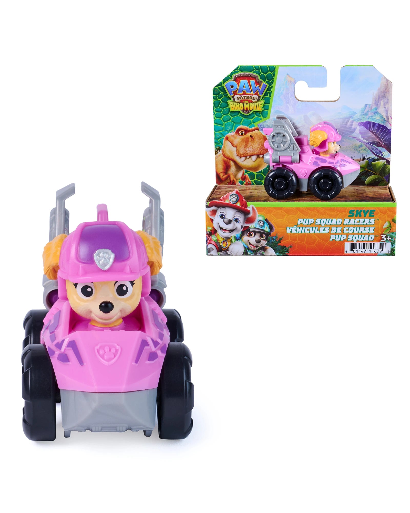 PAW Patrol The Dino Movie Pup Squad Racer Asst
