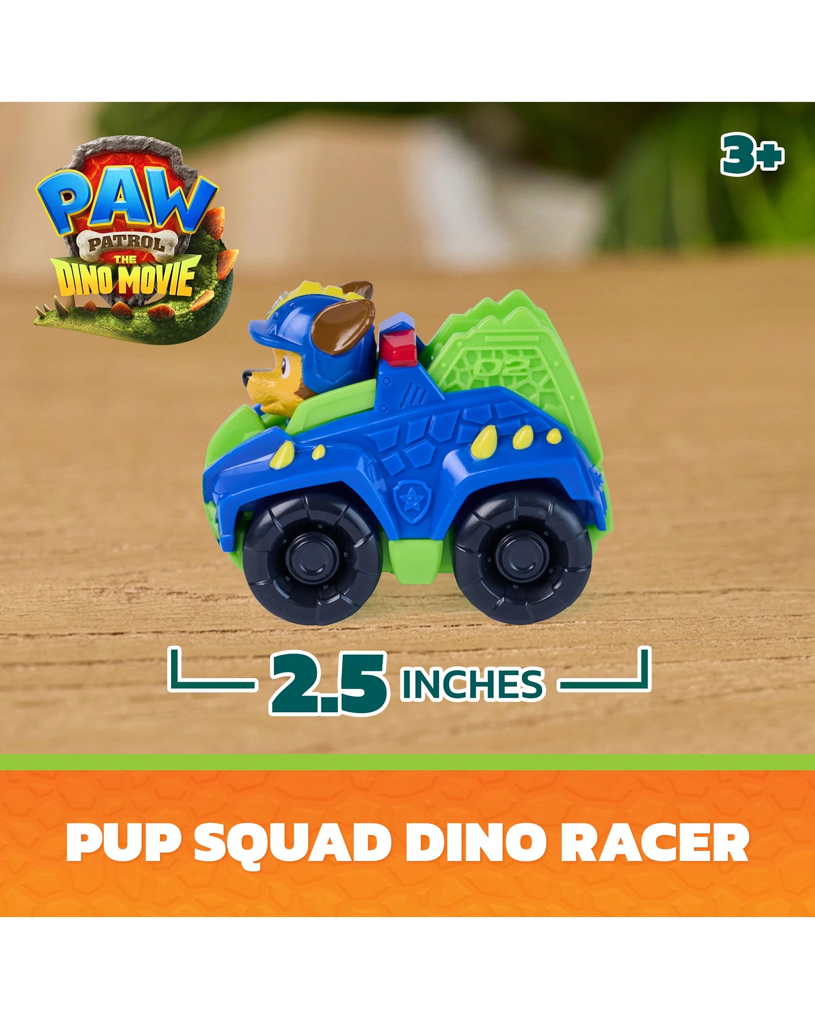PAW Patrol The Dino Movie Pup Squad Racer Asst