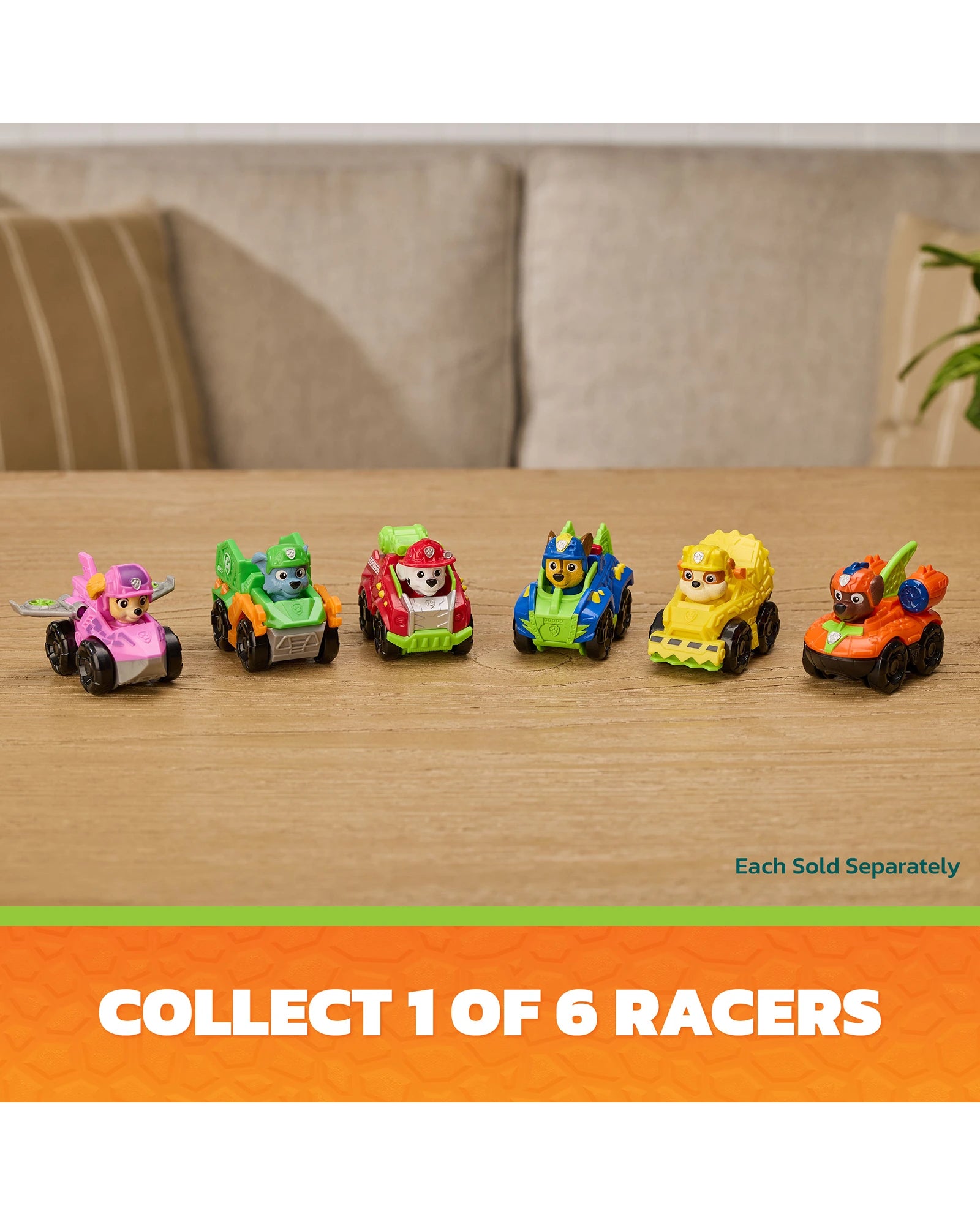 PAW Patrol The Dino Movie Pup Squad Racer Asst