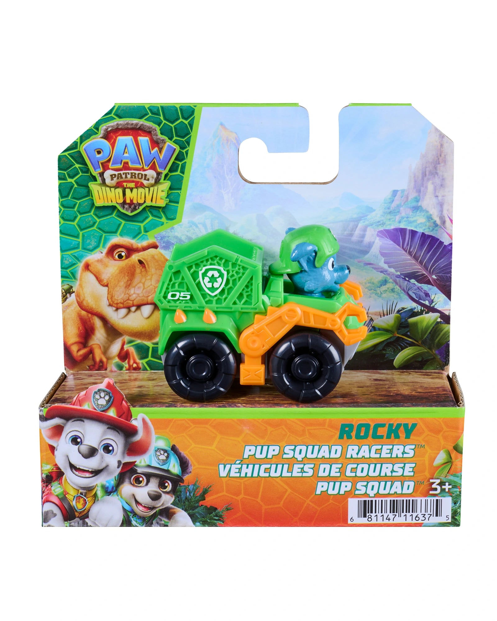 PAW Patrol The Dino Movie Pup Squad Racer Asst