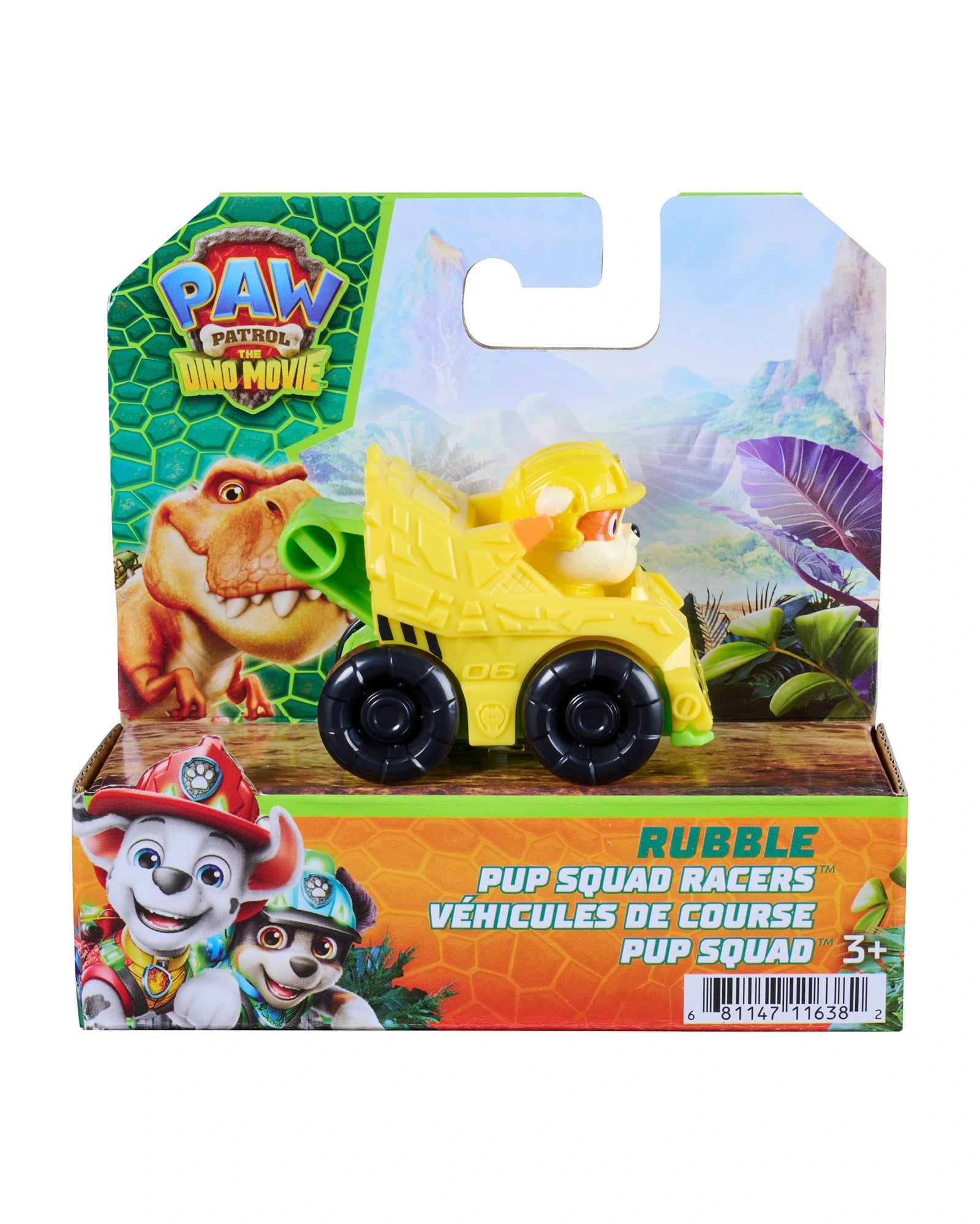 PAW Patrol The Dino Movie Pup Squad Racer Asst