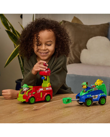 PAW Patrol The Dino Movie Themed Vehicle 2pk