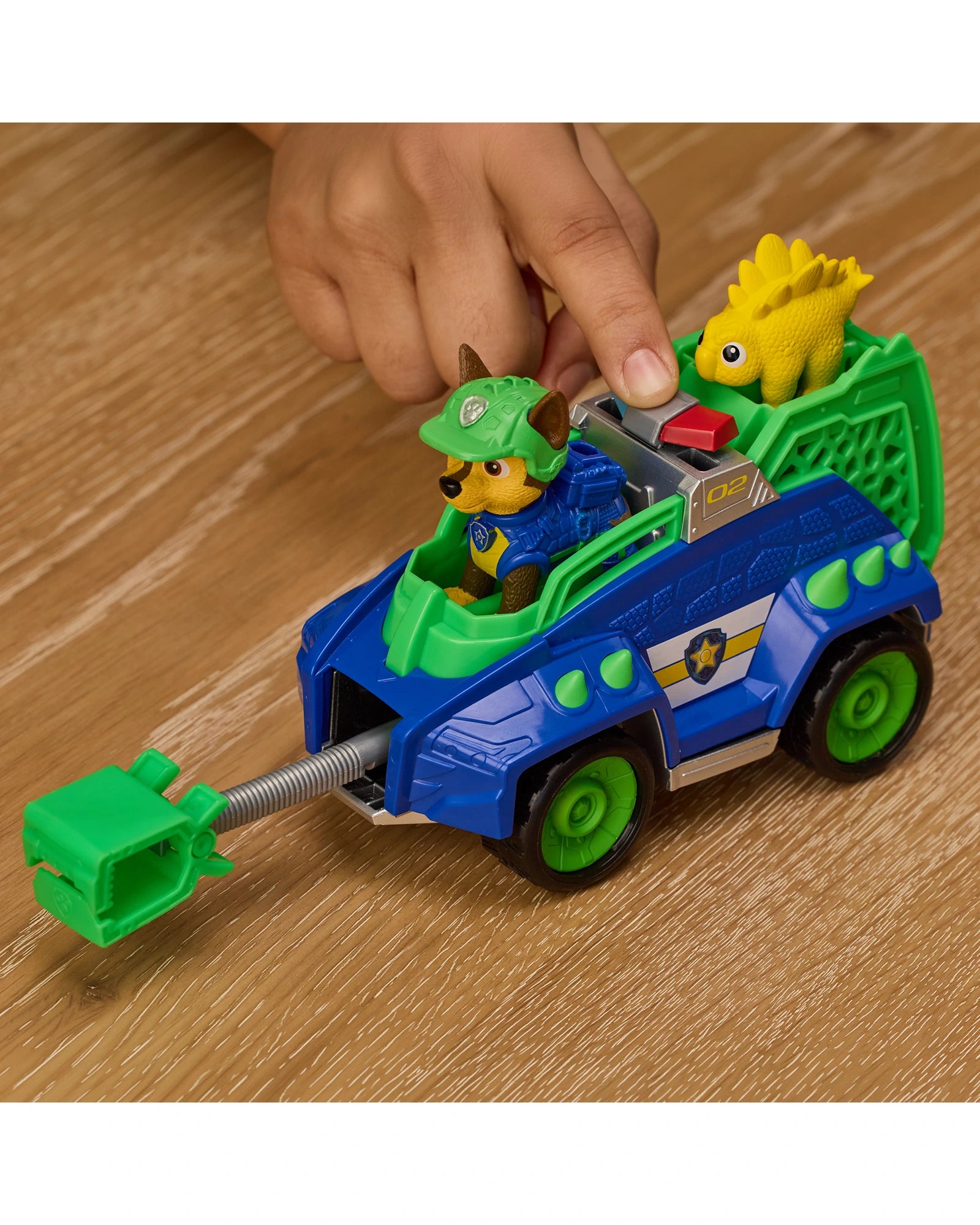 PAW Patrol The Dino Movie Themed Vehicle 2pk