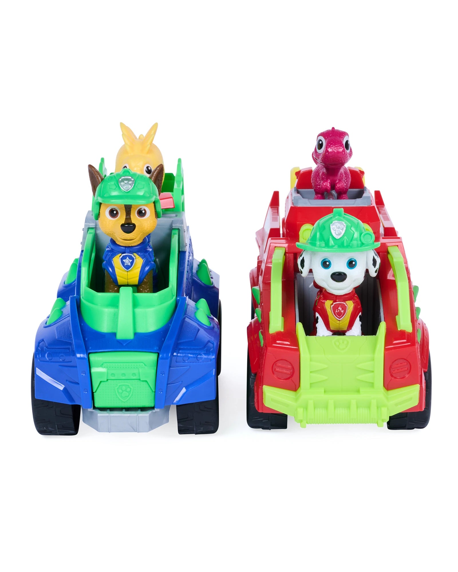 PAW Patrol The Dino Movie Themed Vehicle 2pk