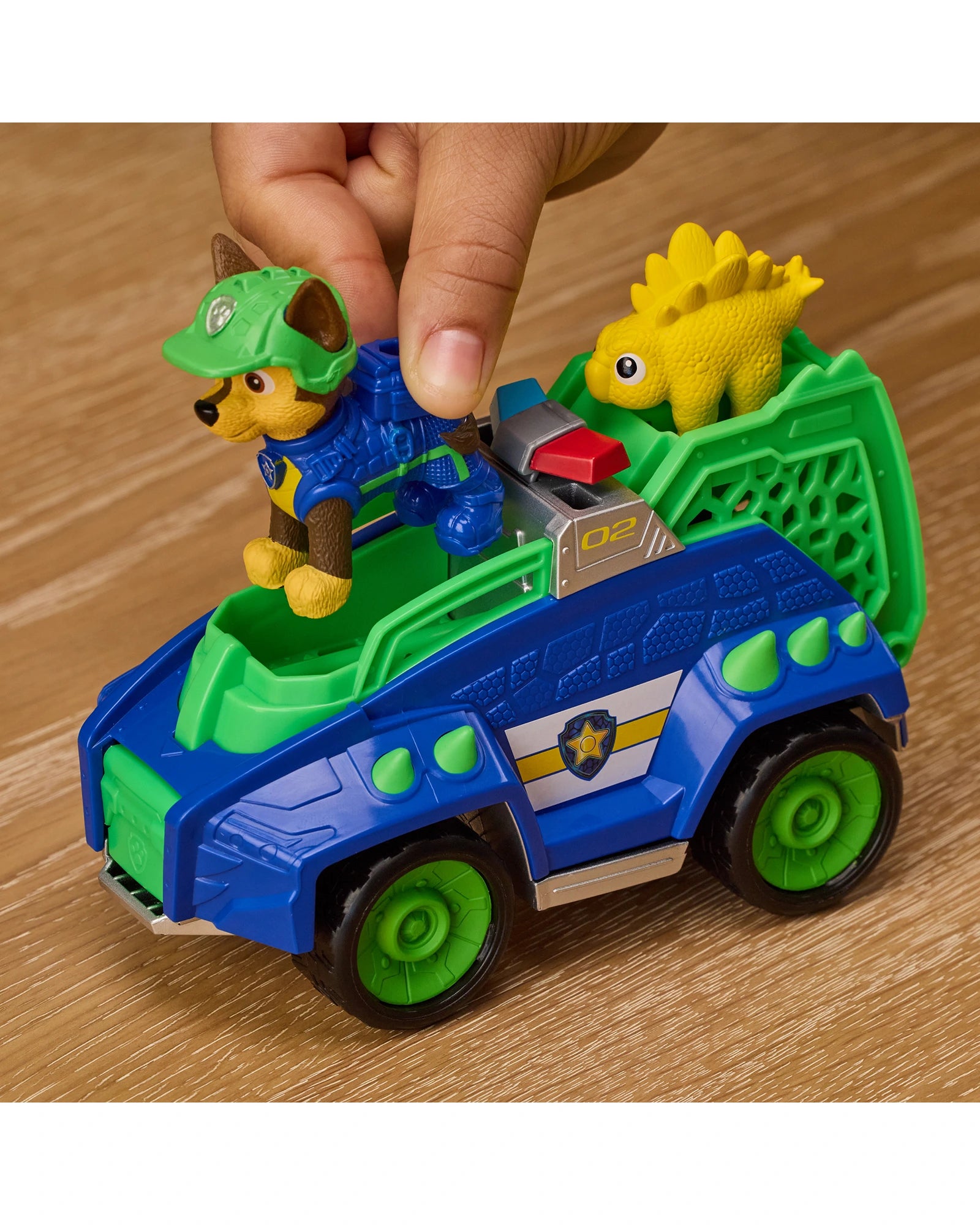 PAW Patrol The Dino Movie Themed Vehicle 2pk