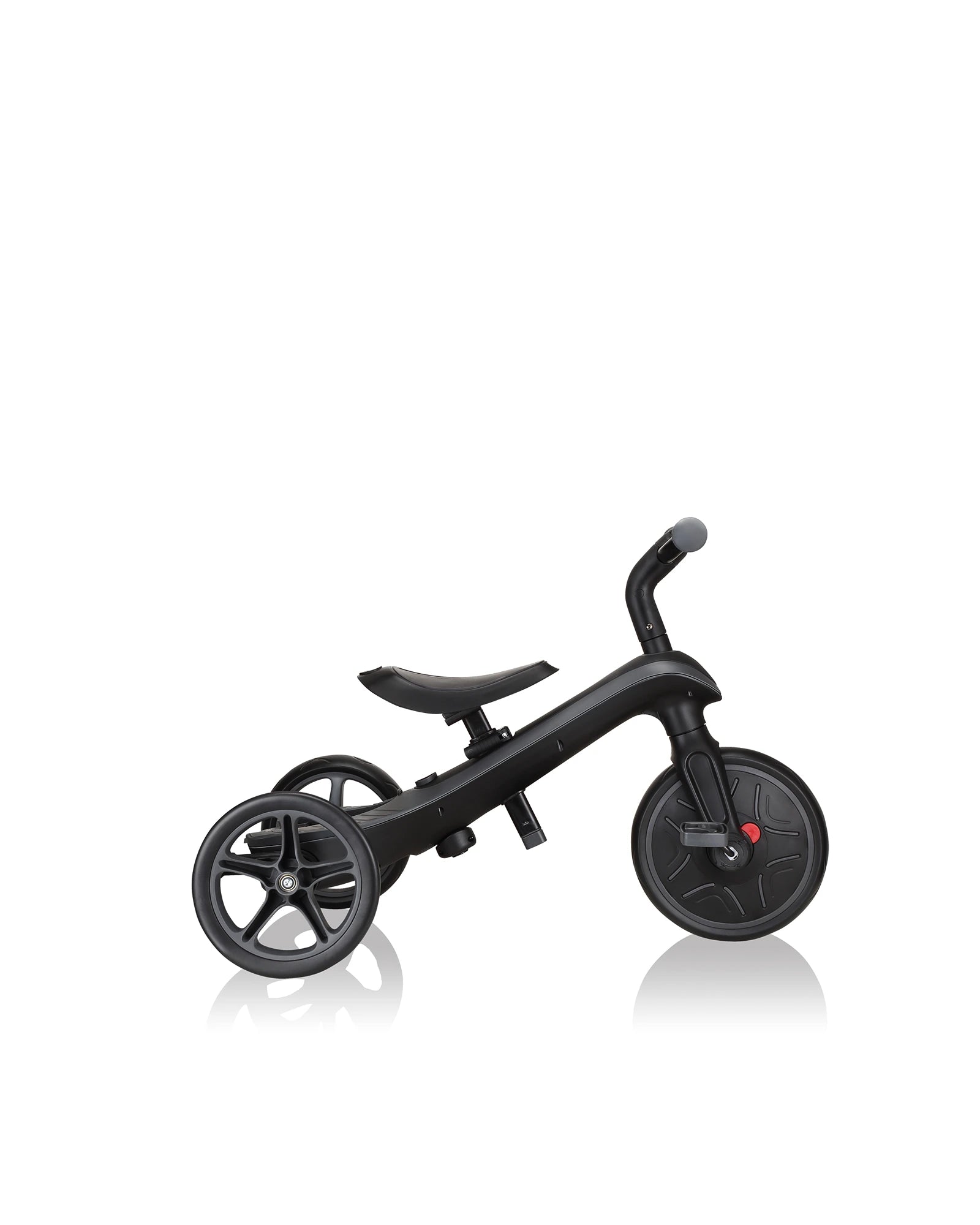 Globber Explorer Trike 4in1 Deluxe Play Black/Grey