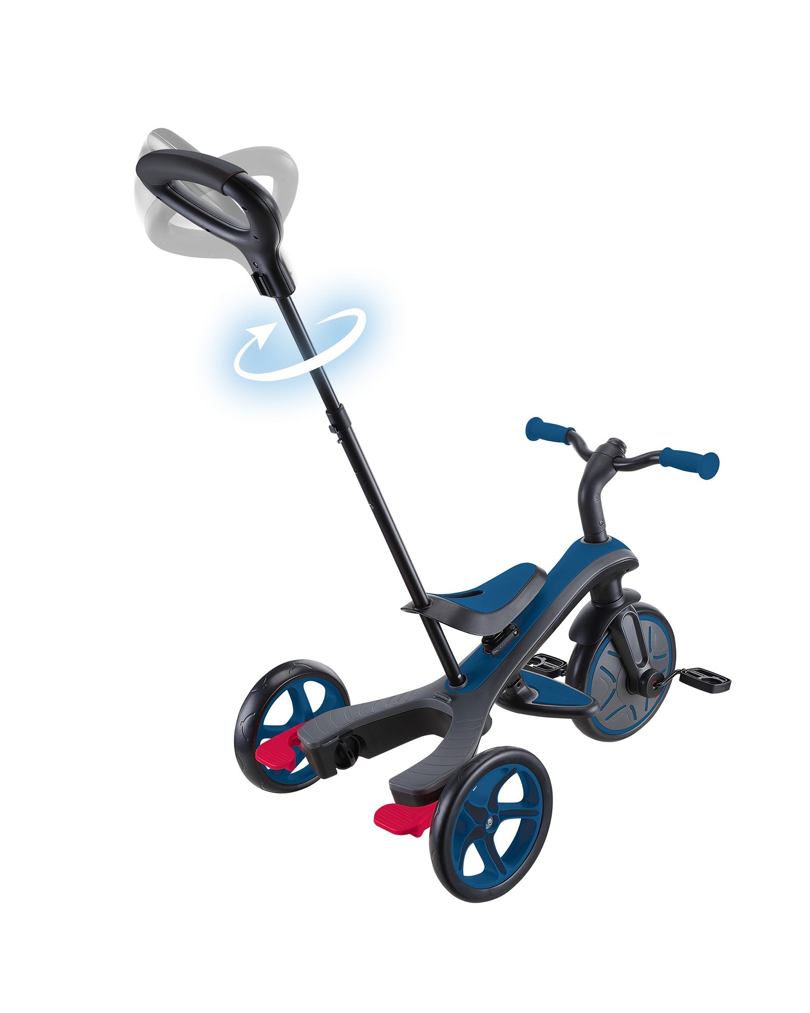 Globber EXPLORER TRIKE 4 in 1 Royal Blue