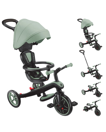 Globber Explorer Trike 4in1 - Sage