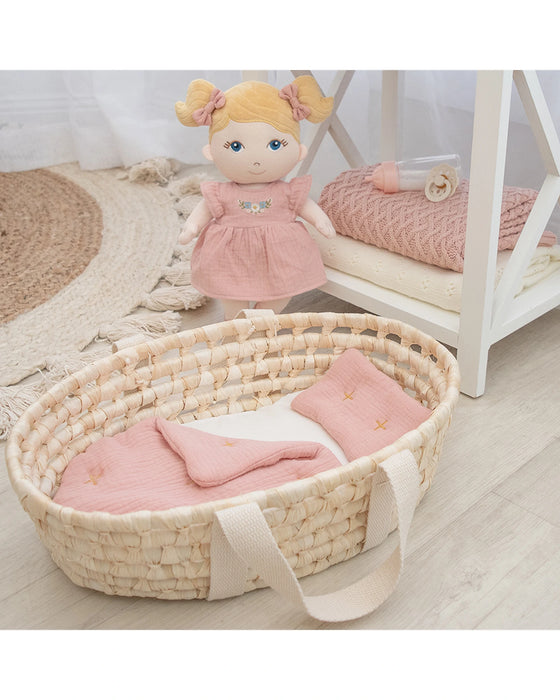 Wicker baby doll moses basket australia hotsell