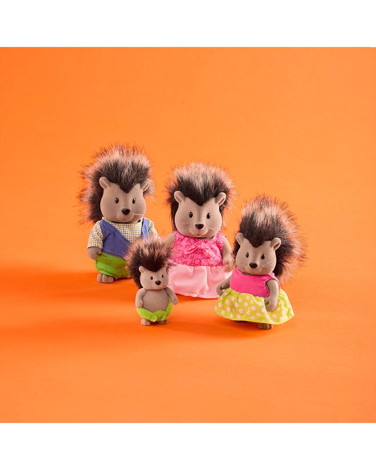 The McBristly Porcupines Miniature Animal Figurine Set
