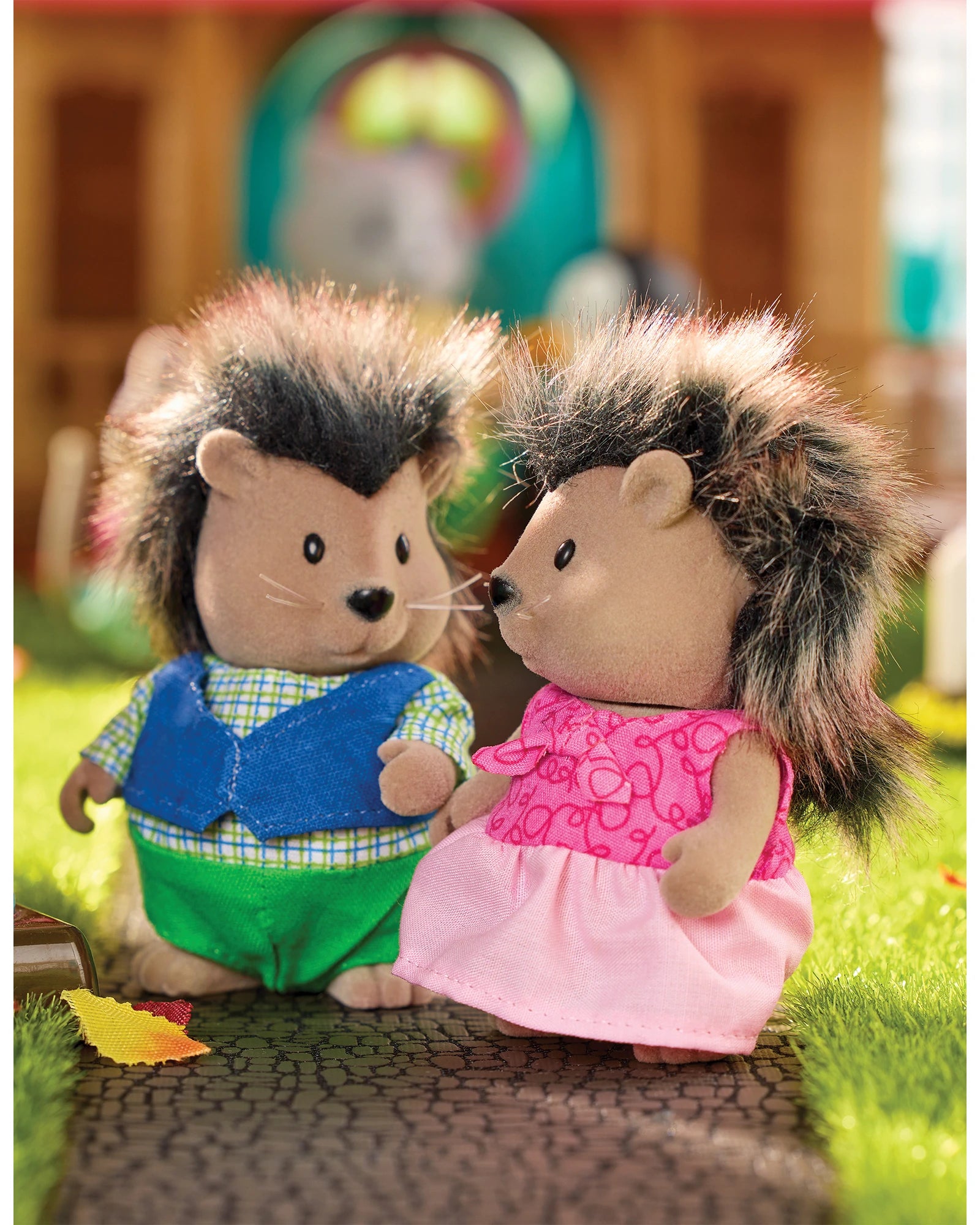 The McBristly Porcupines Miniature Animal Figurine Set