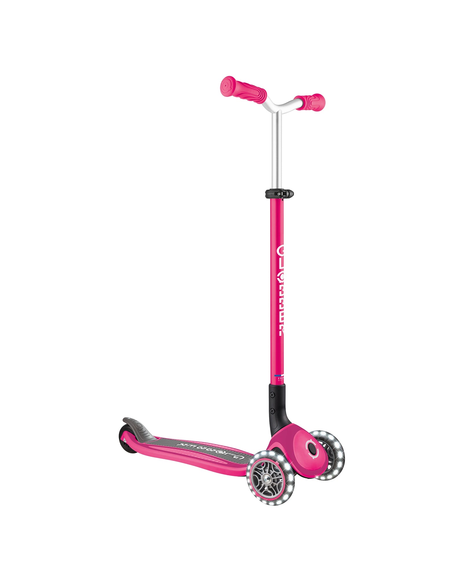 Globber Master with Lights Pink
