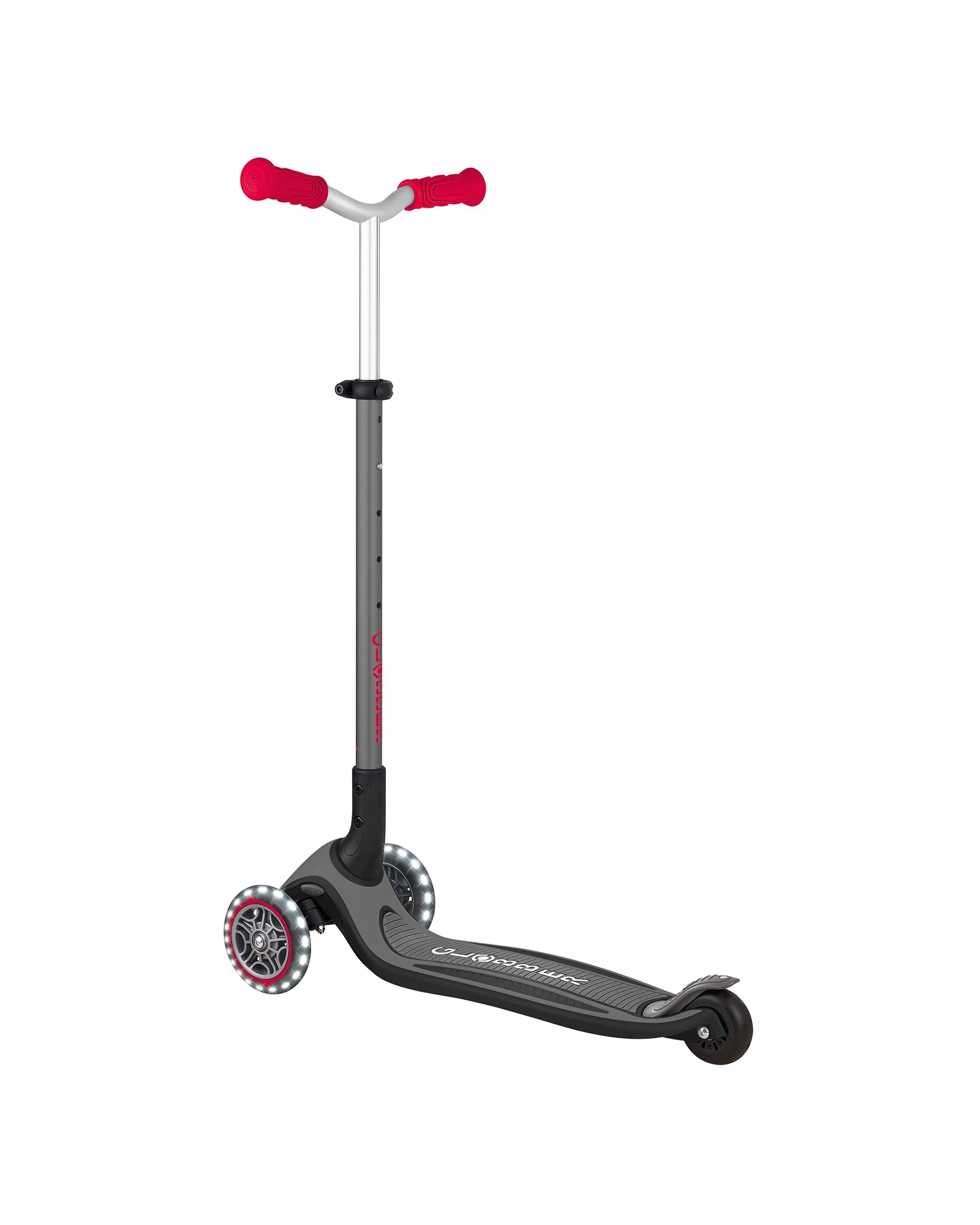 Globber Master with Lights Black/Red