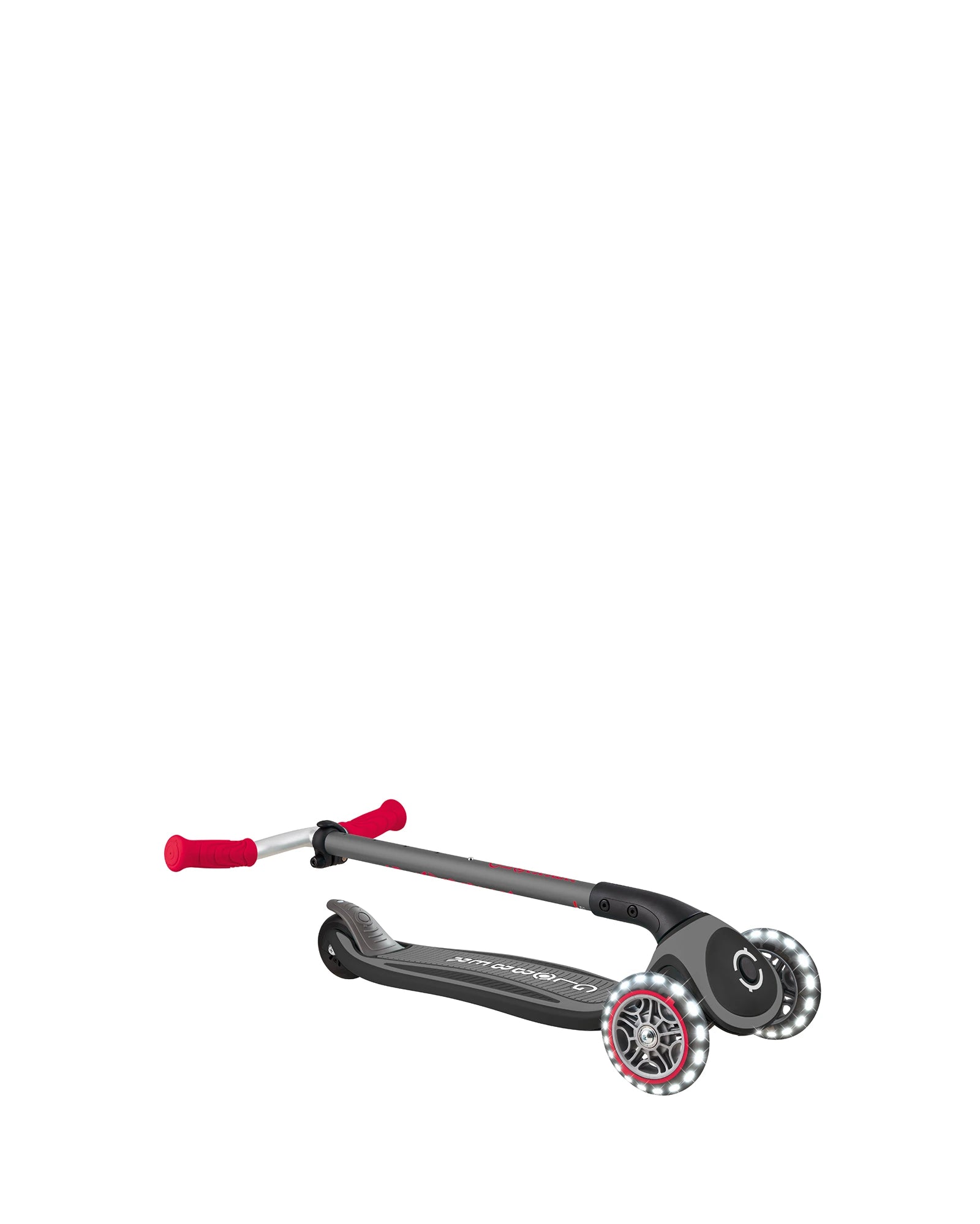 Globber Master with Lights Black/Red