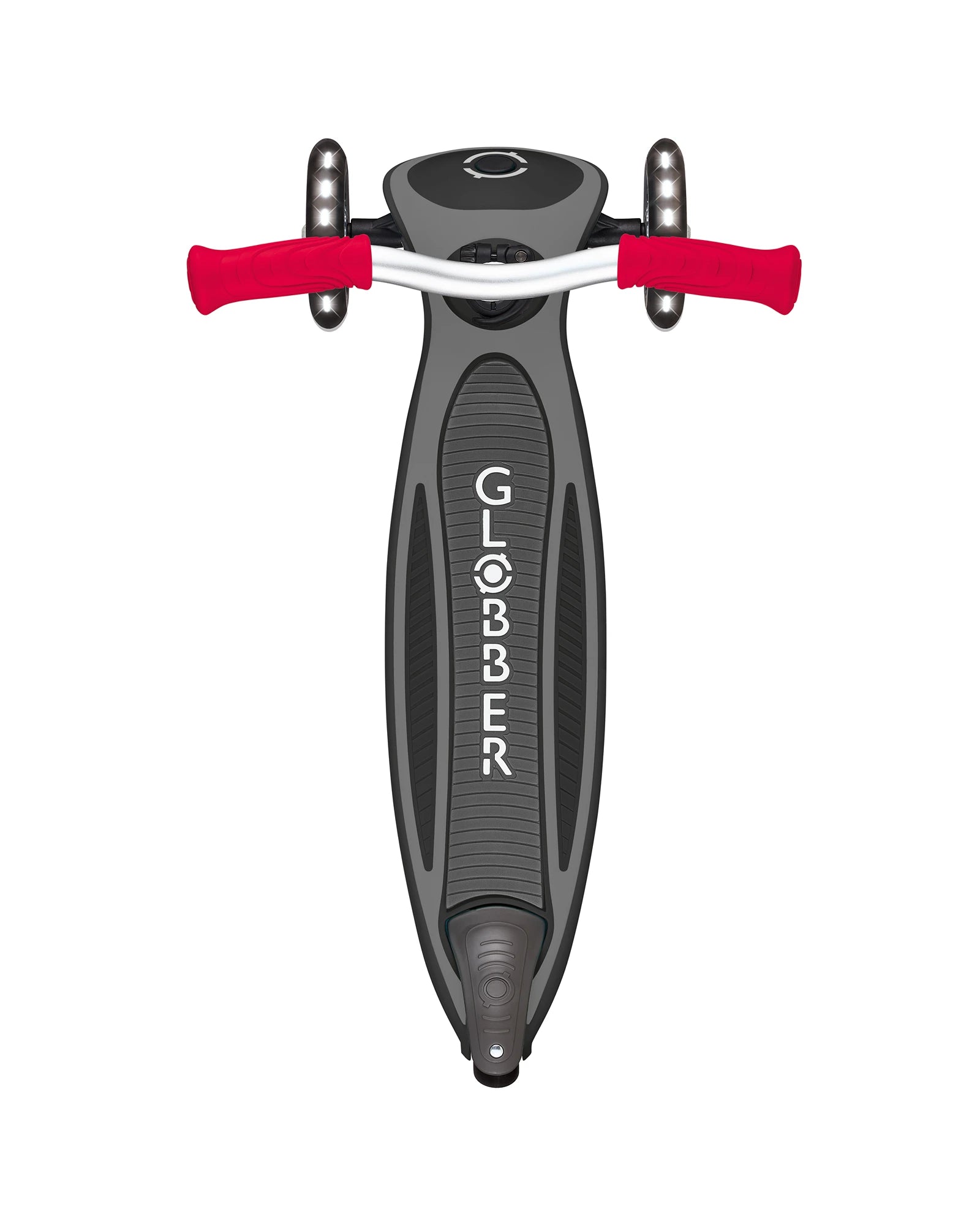 Globber Master with Lights Black/Red