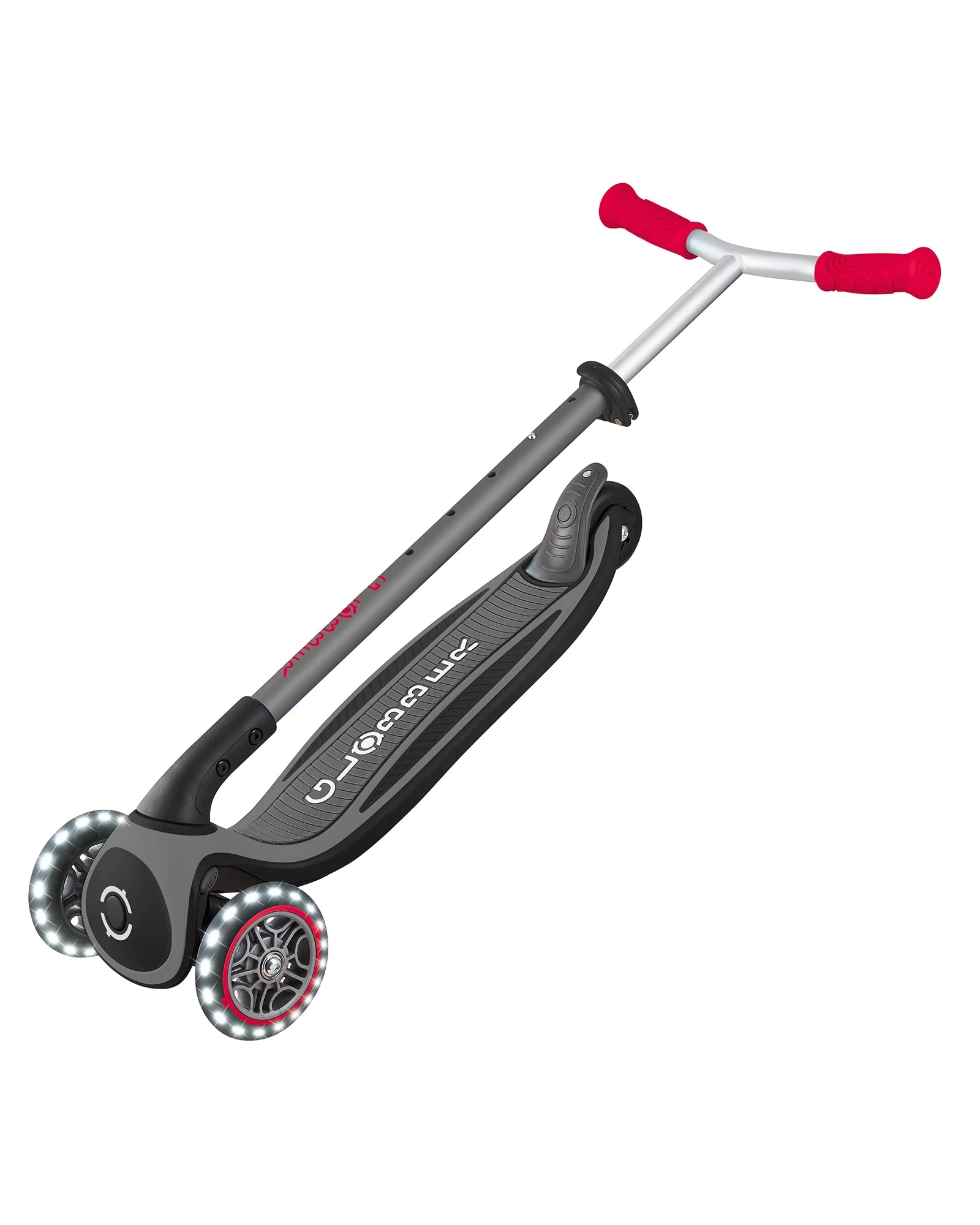 Globber Master with Lights Black/Red